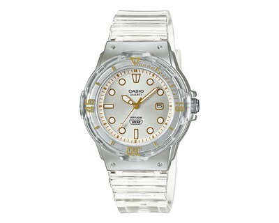 Foto 1 | Reloj para Mujer Casio Transparente LRW-200HS-7EVCF