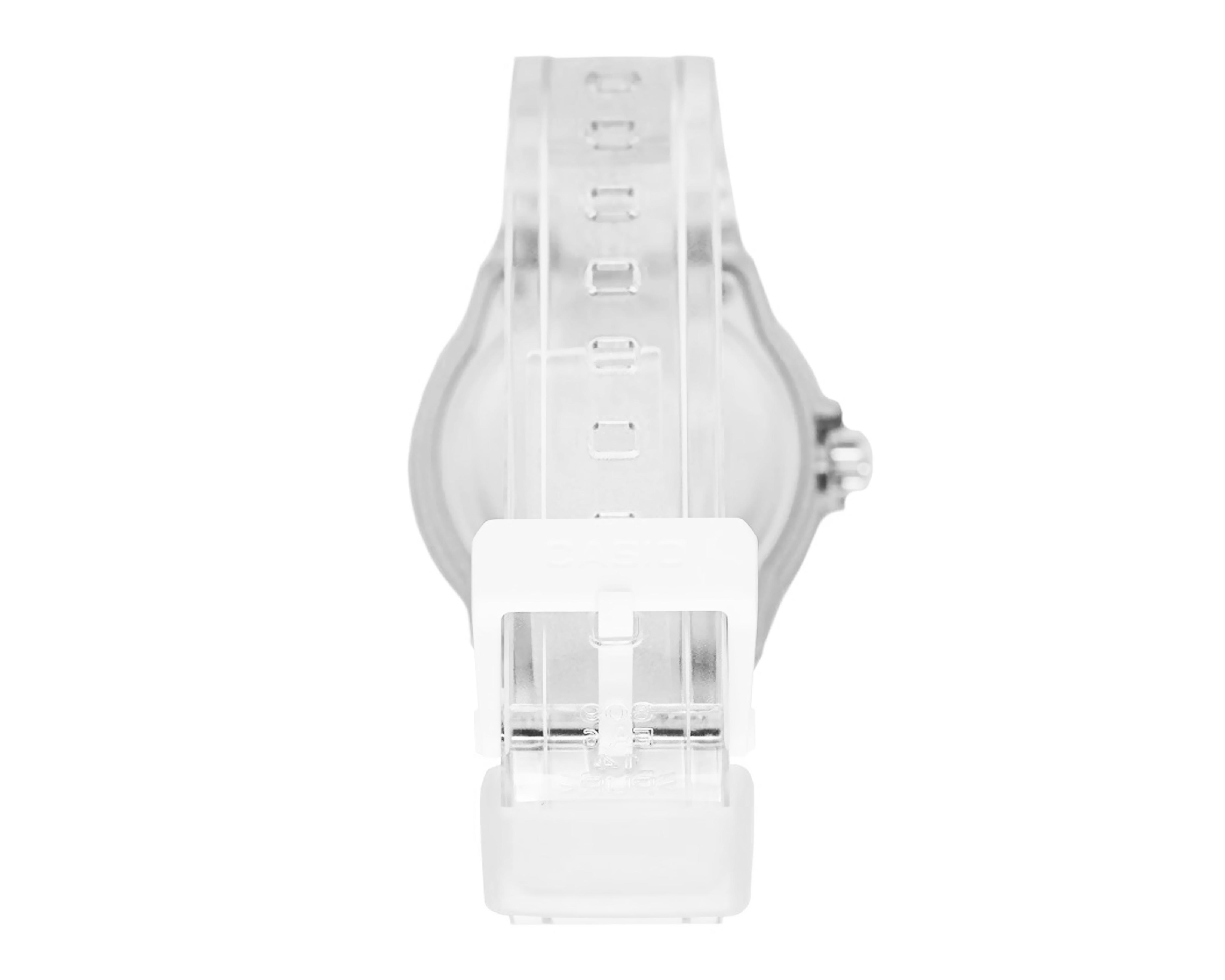Foto 3 pulgar | Reloj para Mujer Casio Transparente LRW-200HS-7EVCF