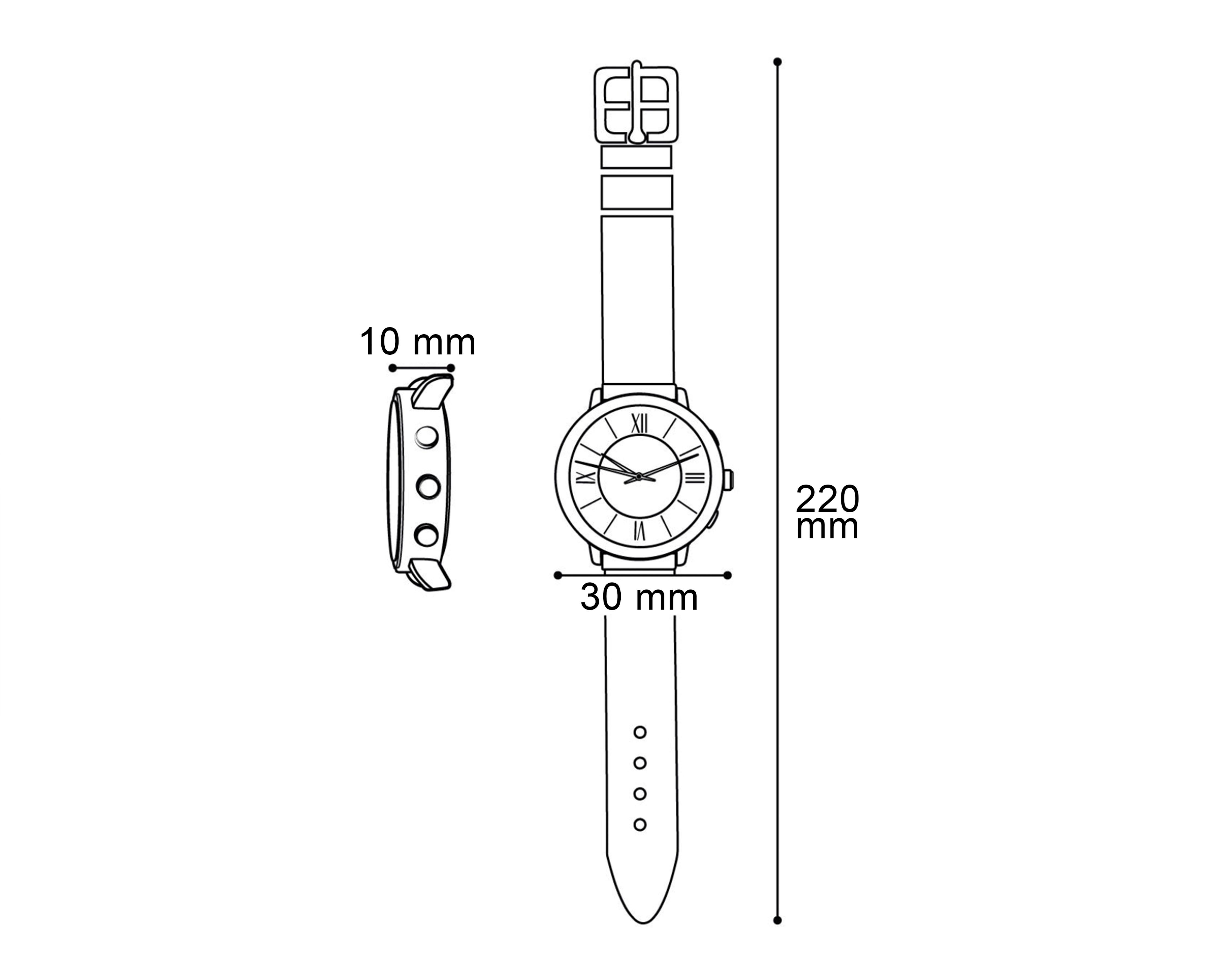 Foto 7 | Reloj Infantil Gabby's Dollhouse GAB4003BU