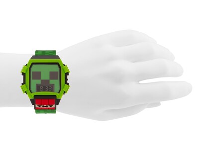 Foto 5 | Reloj Minecraft para Niño MIN4086BU Verde