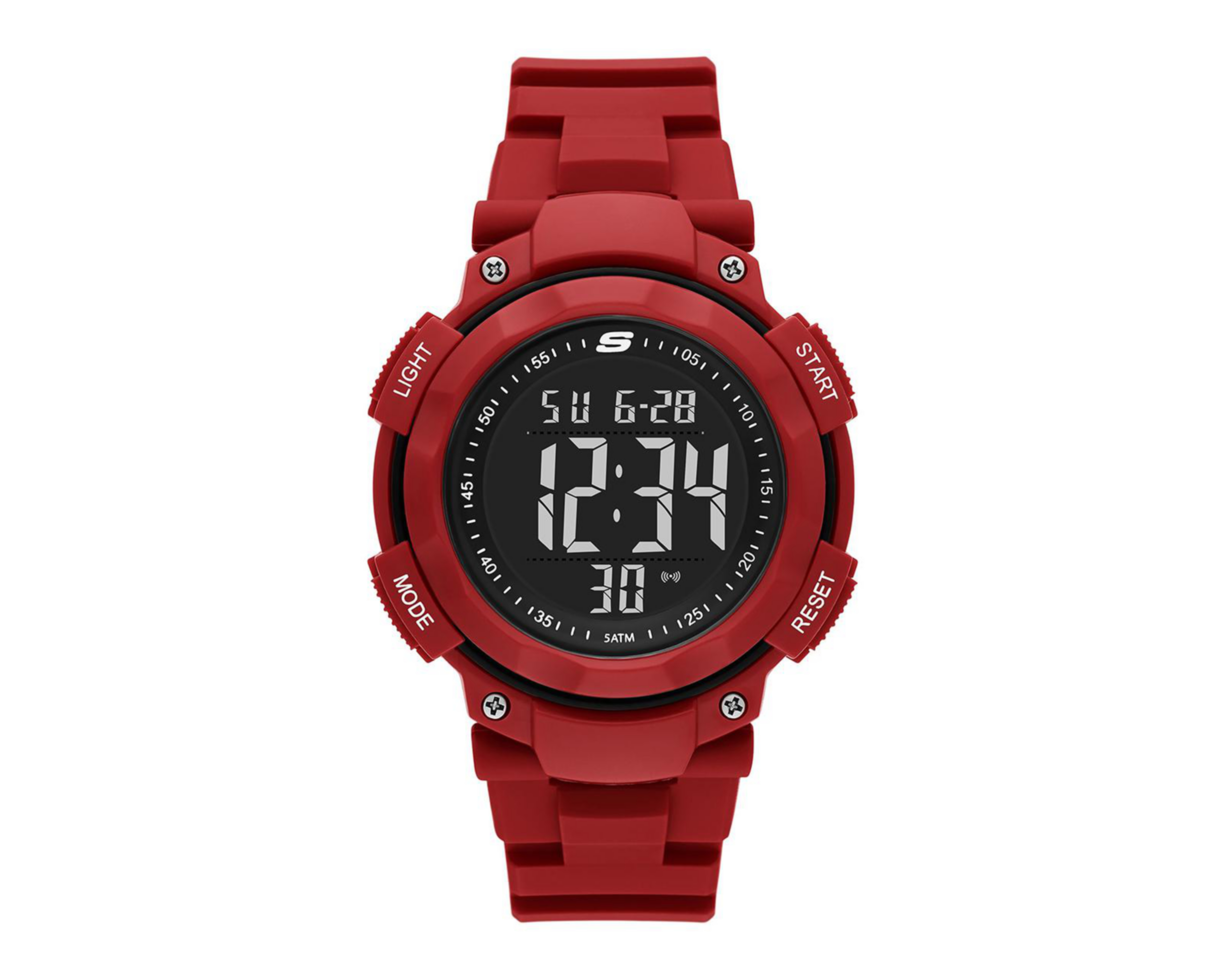 Foto 2 pulgar | Reloj para Hombre Skechers Rojo SR1177 E