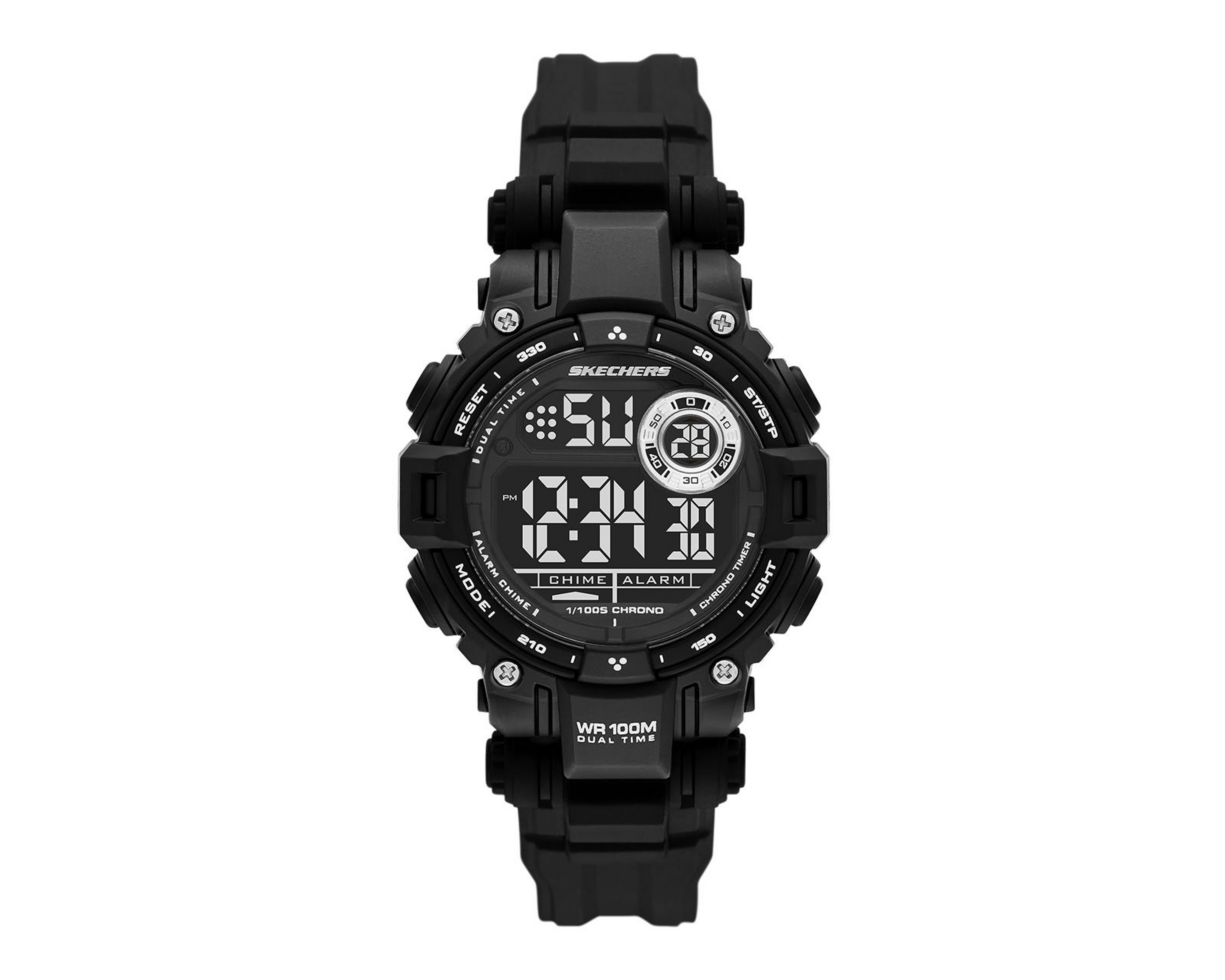 Foto 2 pulgar | Reloj para Hombre Skechers Negro SR1179 E