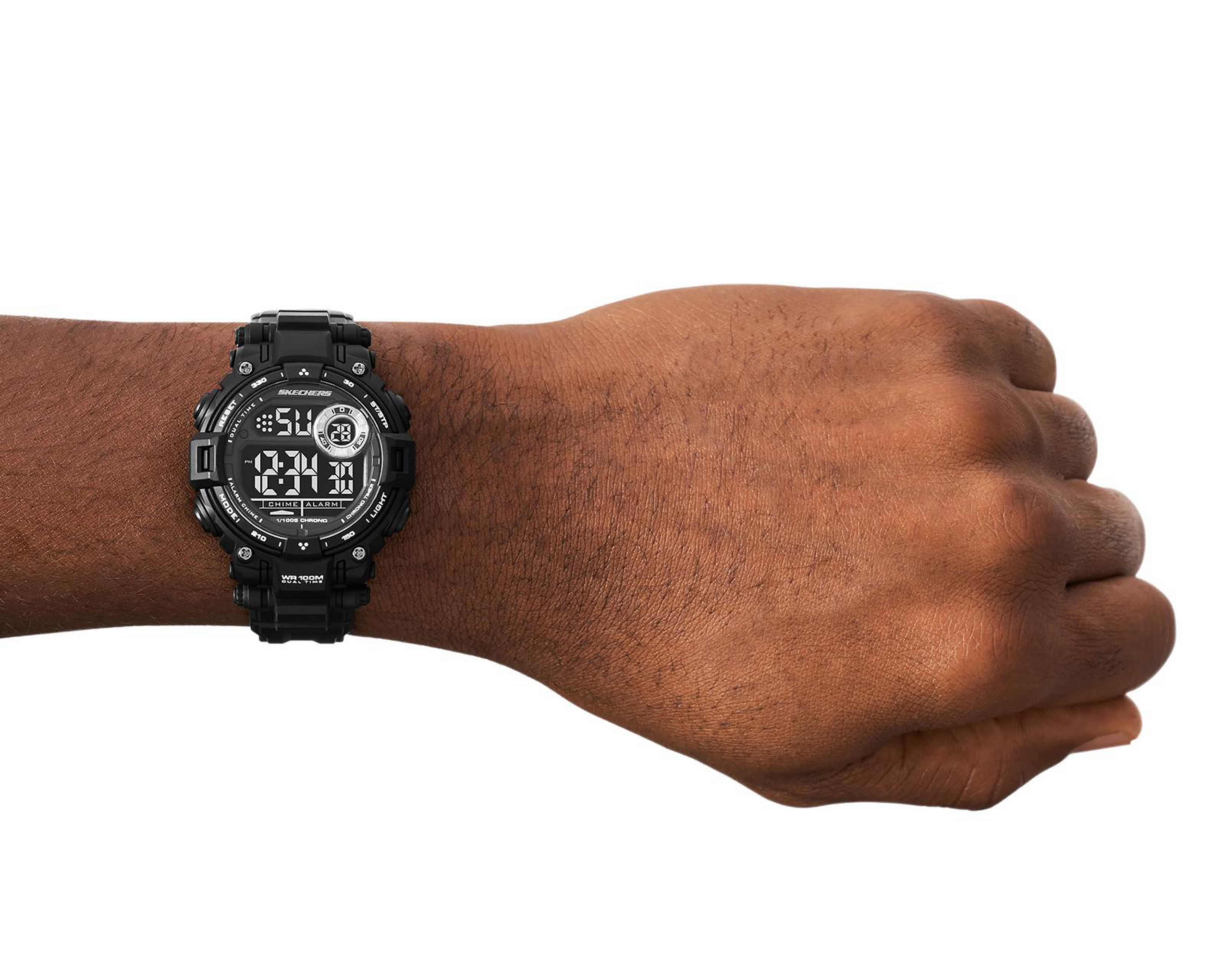 Foto 6 pulgar | Reloj para Hombre Skechers Negro SR1179 E