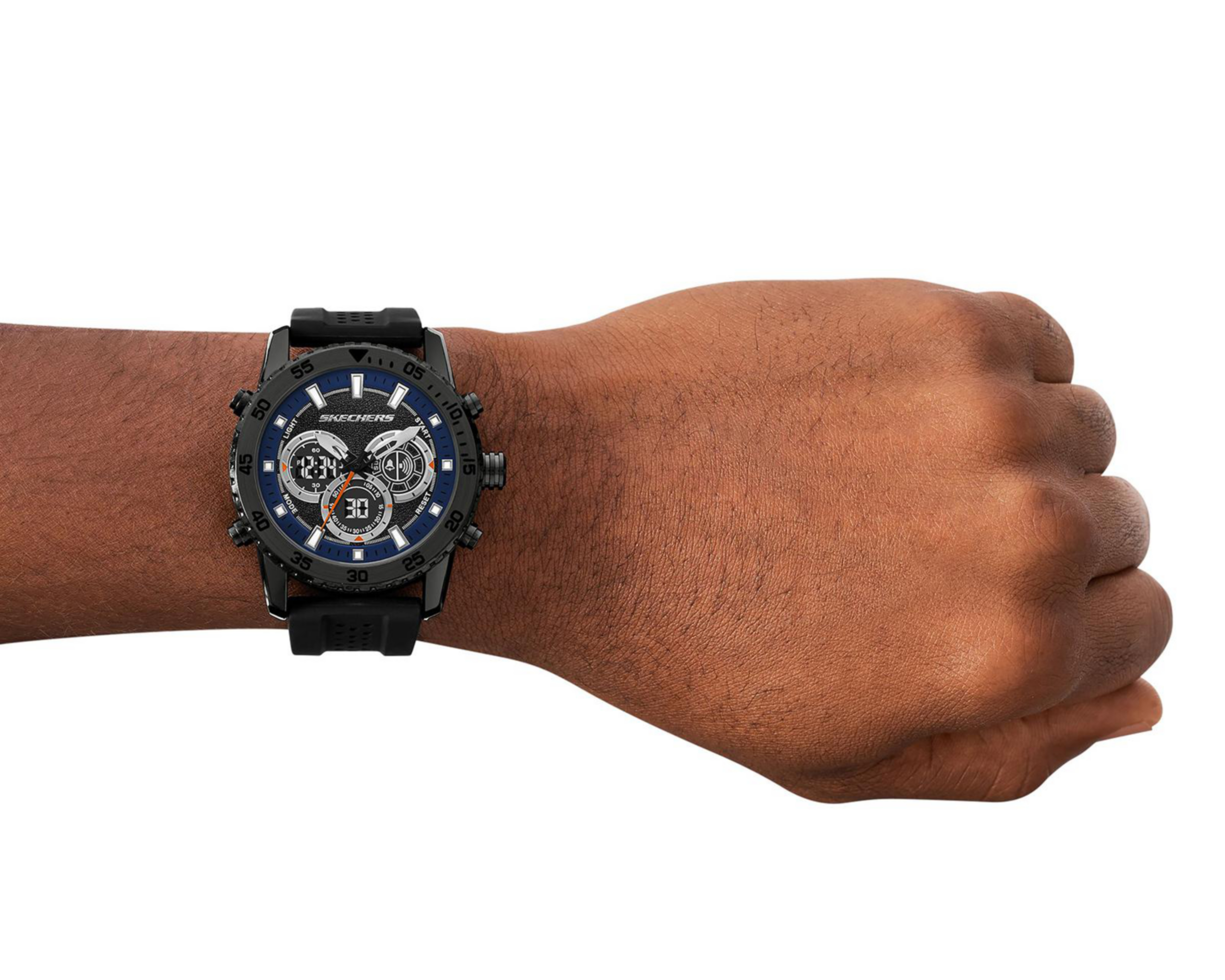 Foto 6 pulgar | Reloj para Hombre Skechers Negro SR5231 E