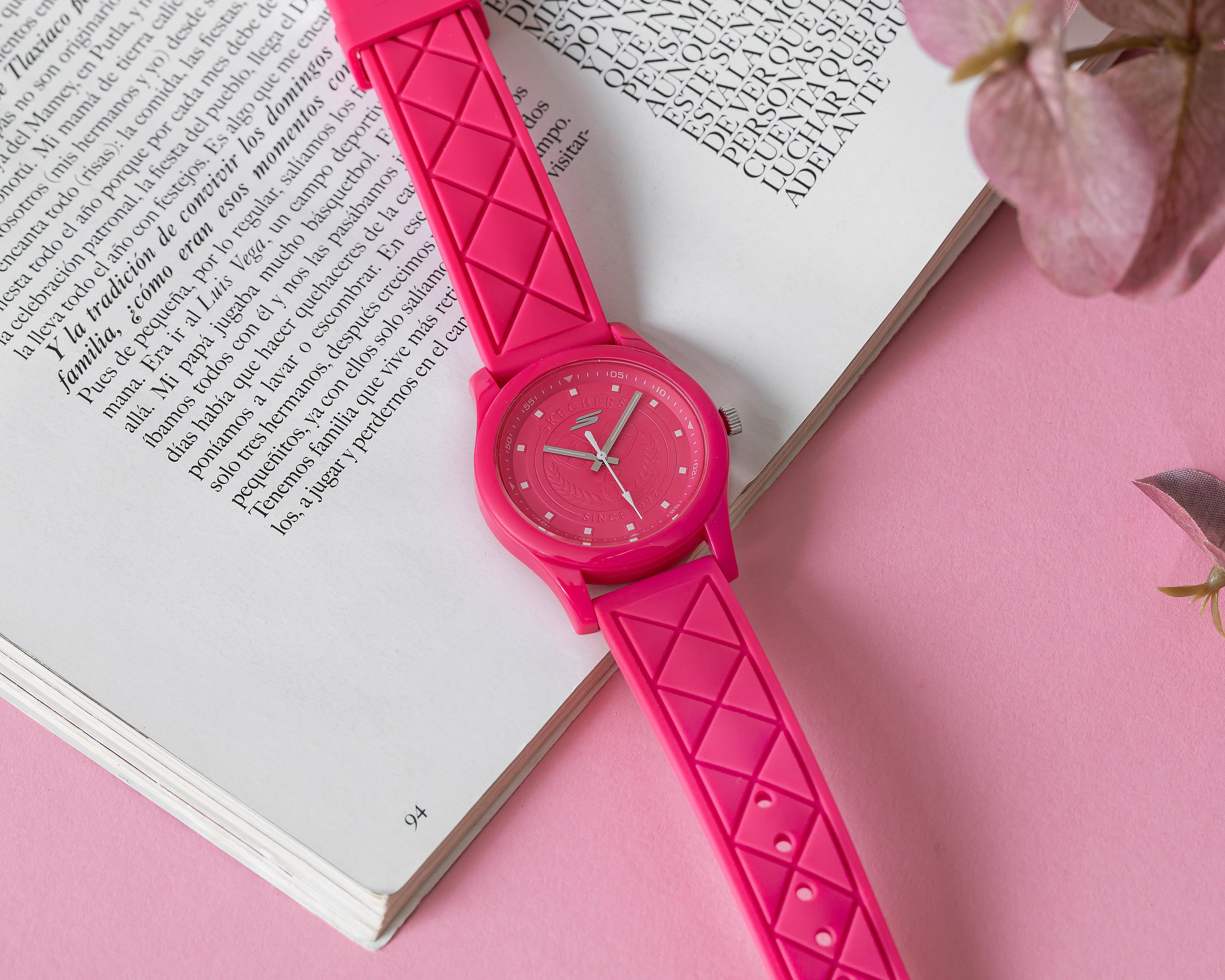 Foto 7 pulgar | Reloj para Mujer Skechers Rosa SR8106 E