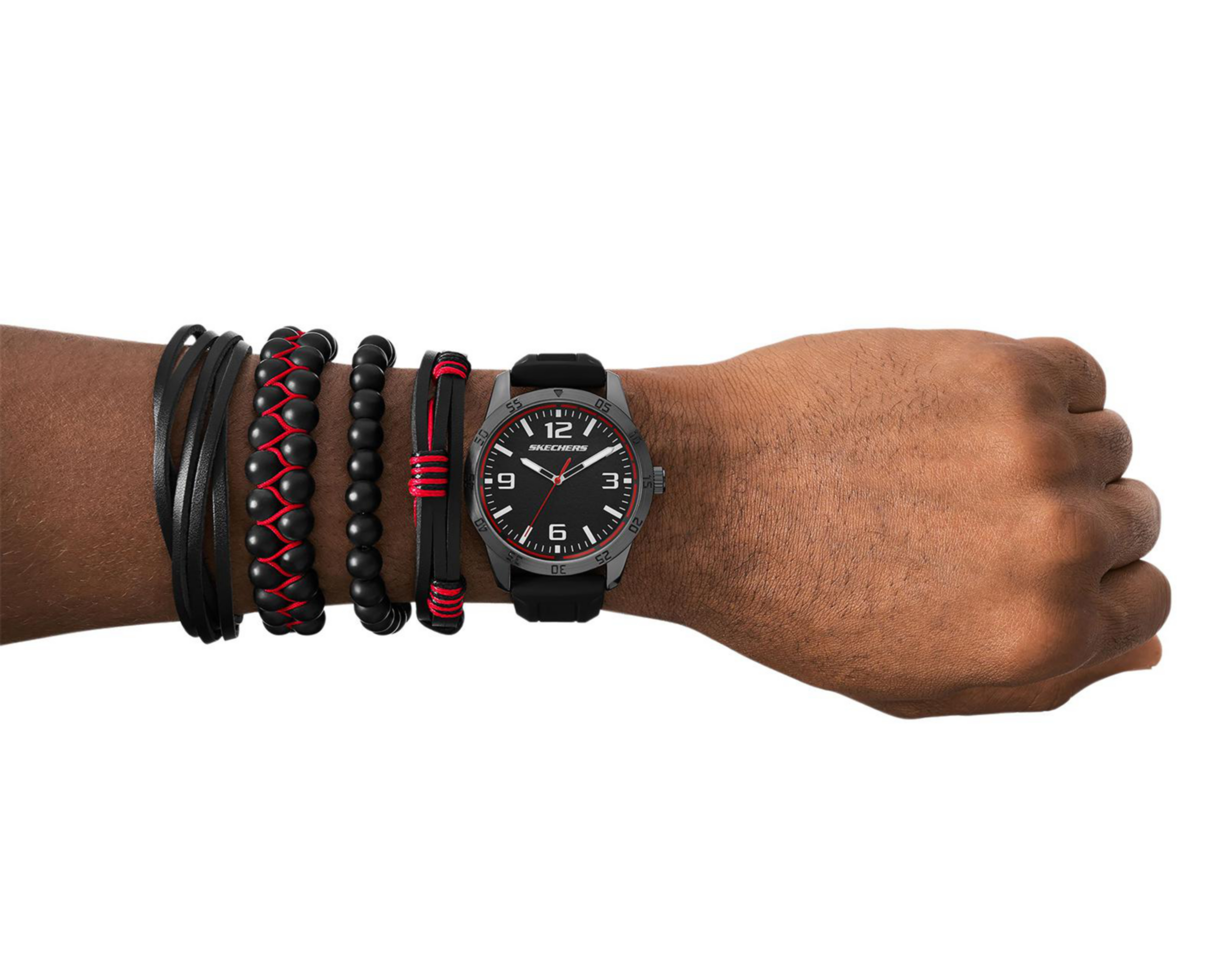 Foto 4 | Reloj para Hombre Skechers SR9127 E con 4 Accesorios