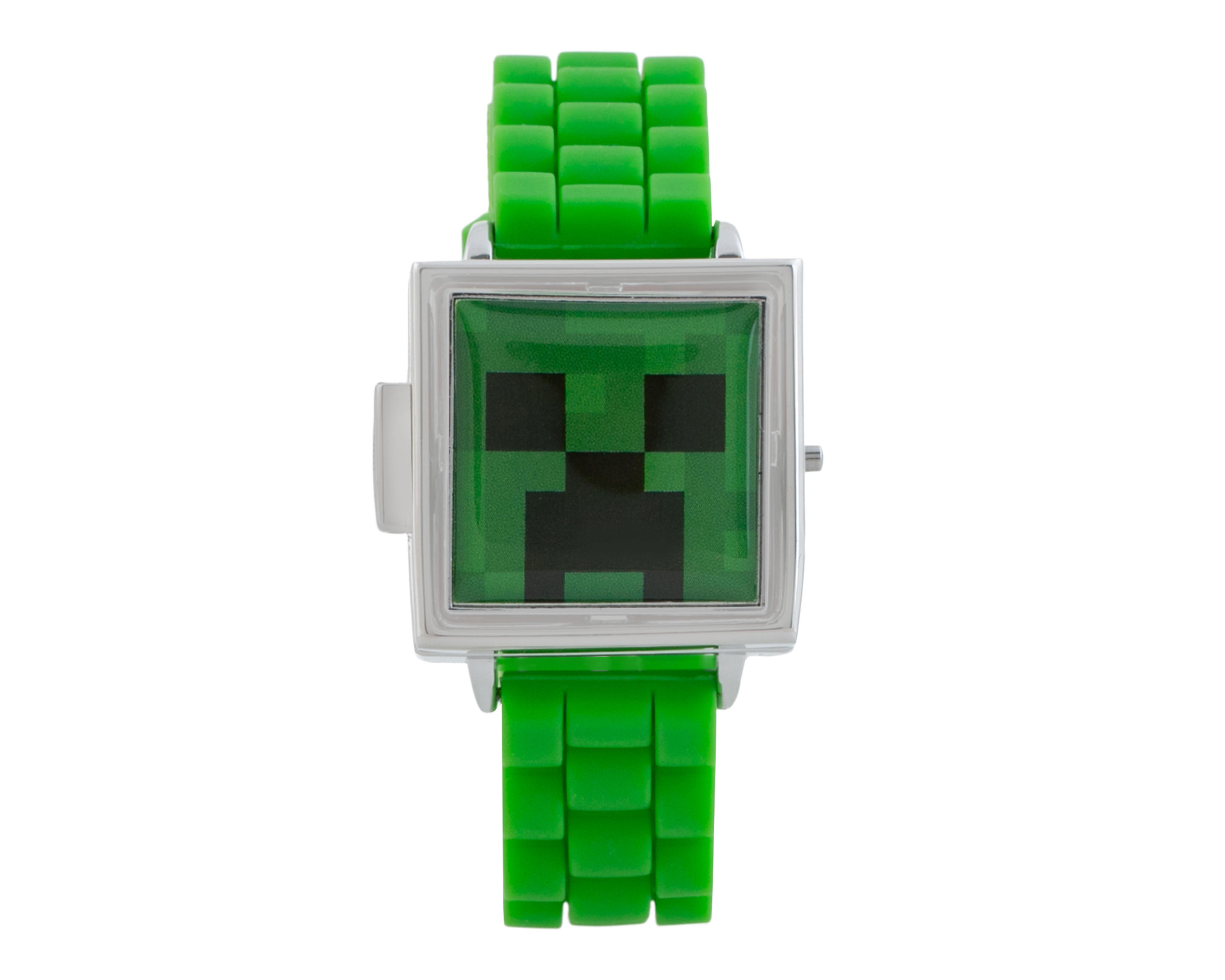 Reloj para Niño Minecraft Verde MIN4136RO