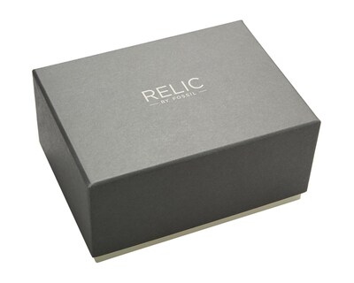 Foto 4 | Set de Relojes pareja Mujer y Hombre Relic Negro y Plateado His & Hers ZR97015