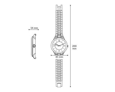 Foto 5 | Reloj para Hombre Relic Plateado Alex ZR16038