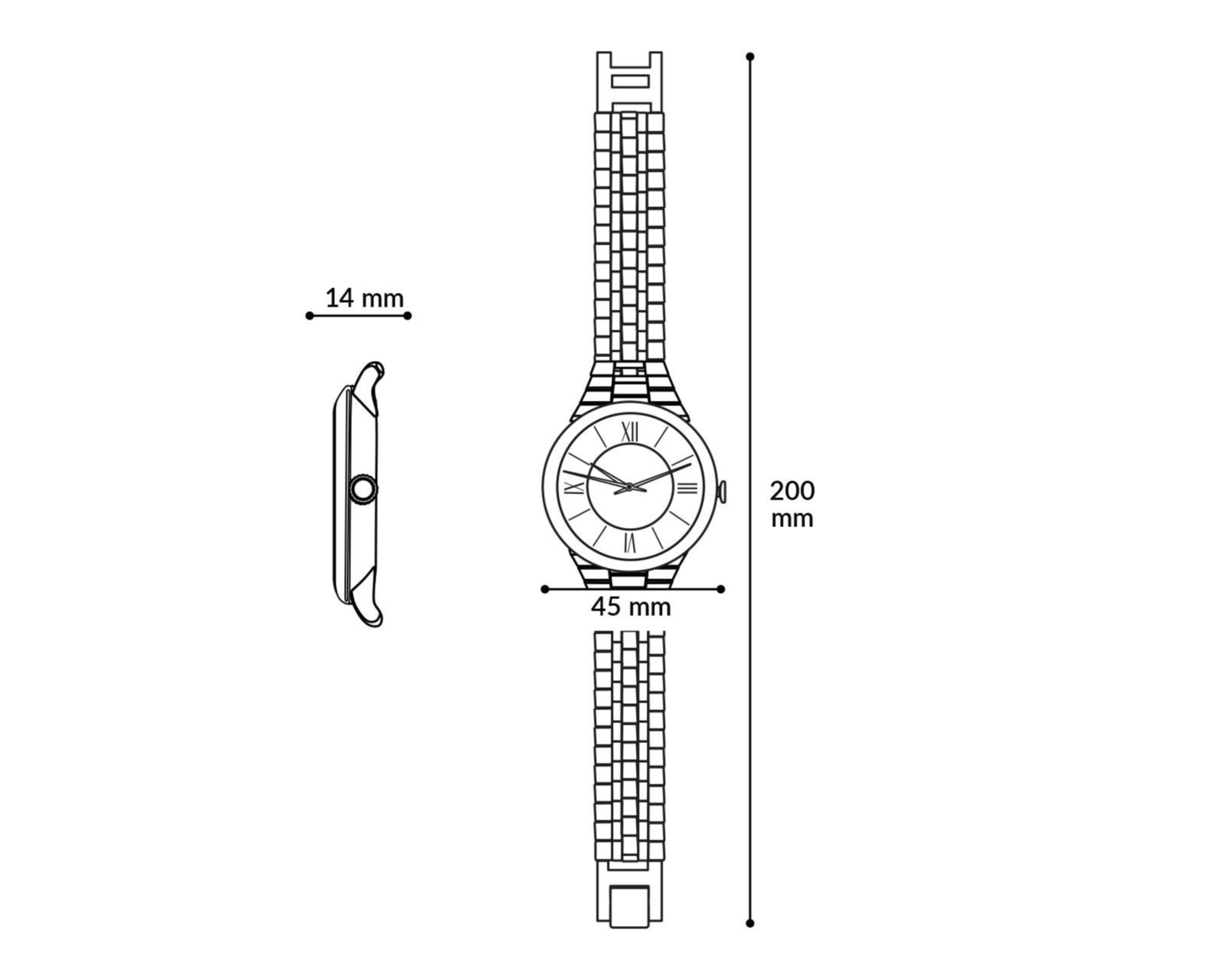 Foto 7 pulgar | Reloj para Hombre Relic Plateado Alex ZR16038