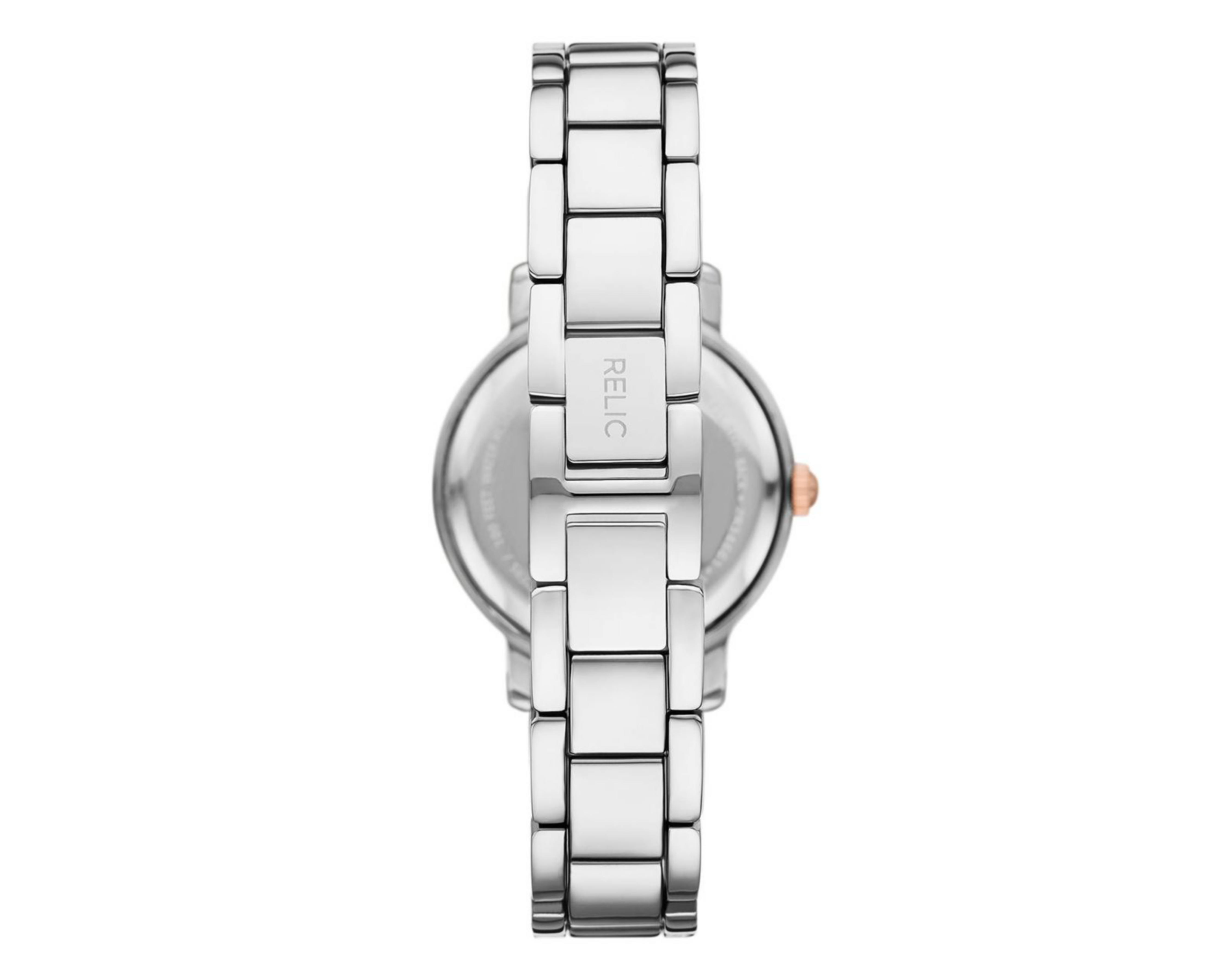 Foto 4 pulgar | Reloj para Mujer Relic Plateado Harper ZR34661