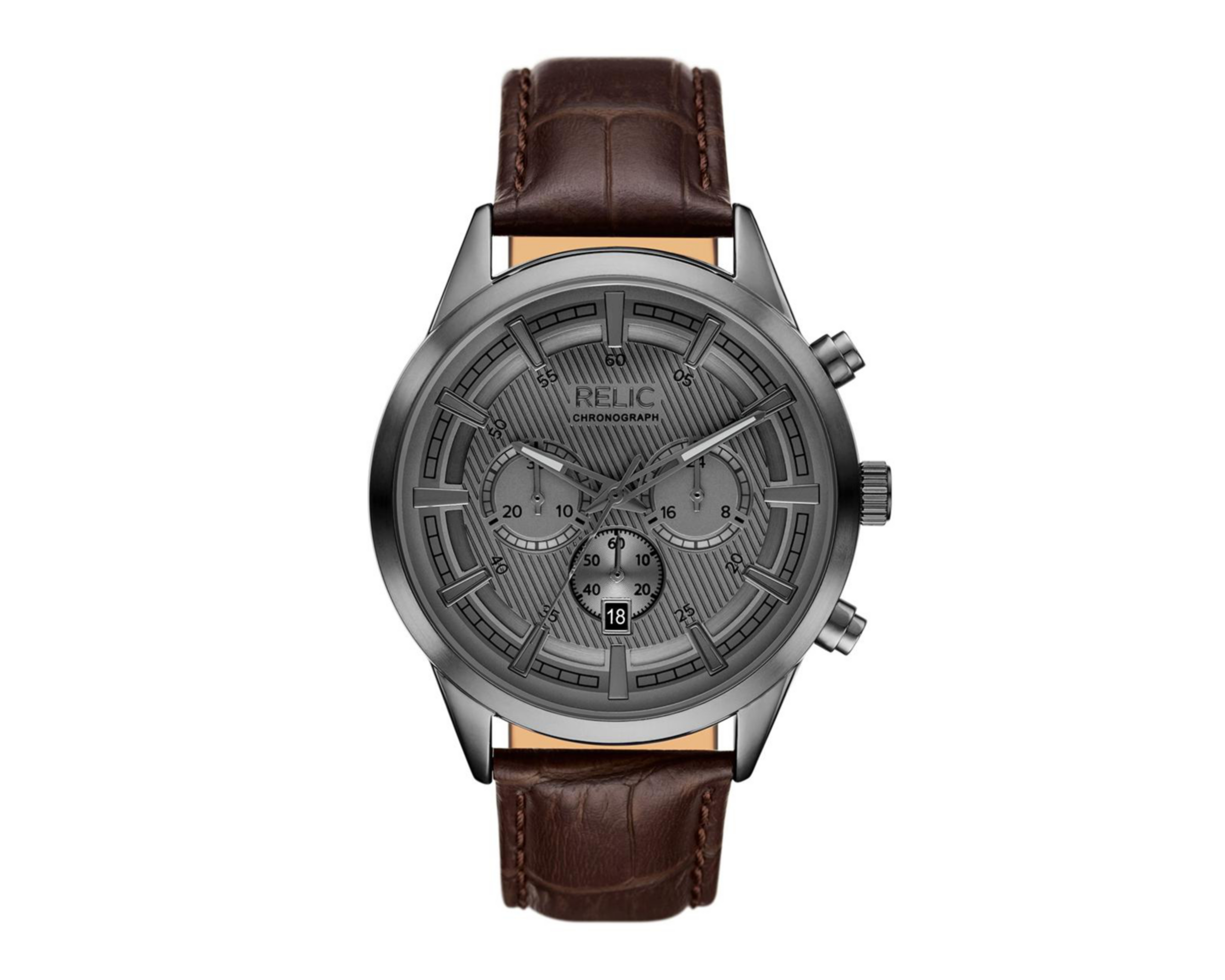 Foto 1 | Reloj para Hombre Relic Marrón ZR16042