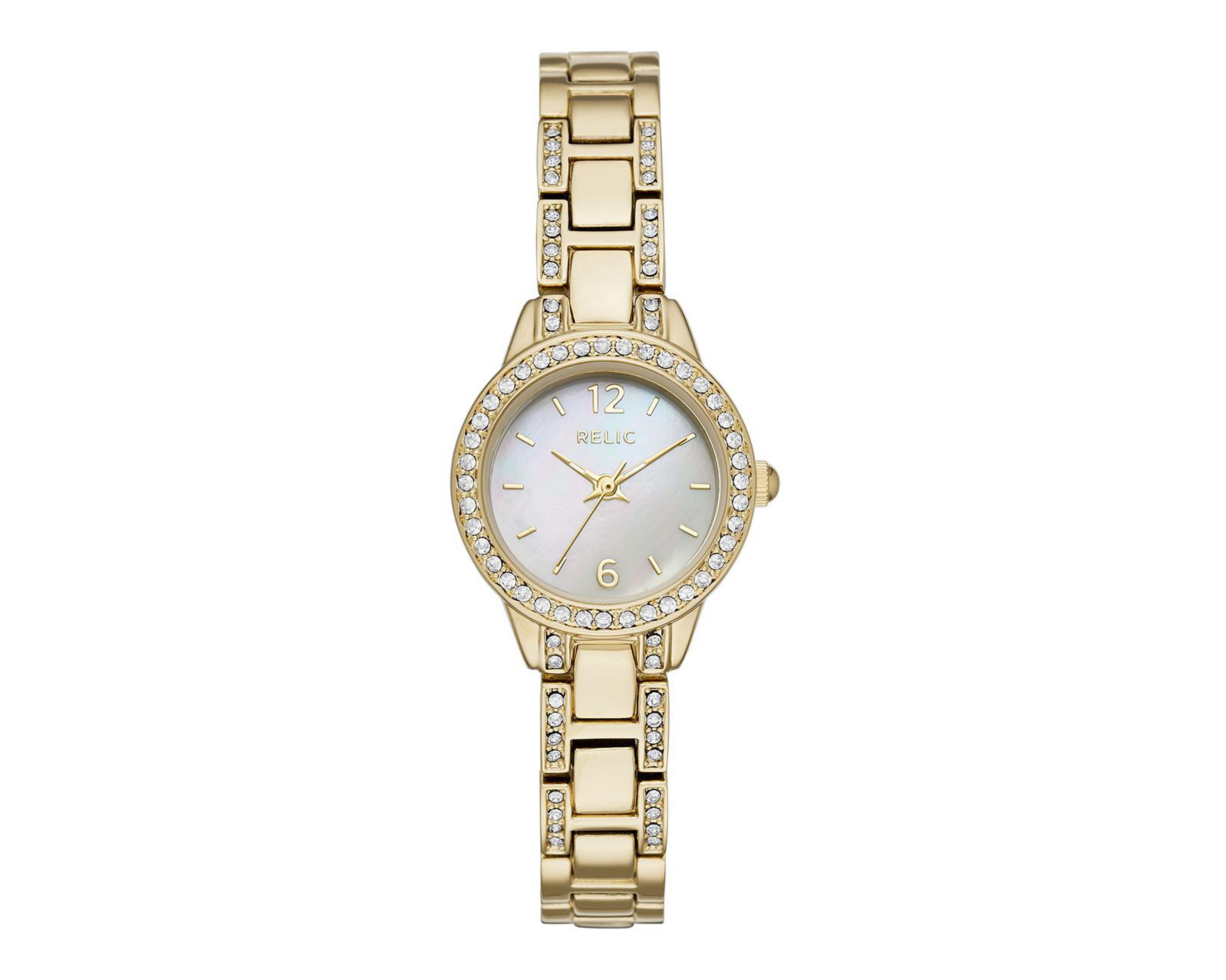 Foto 2 pulgar | Reloj para Mujer Relic Dorado ZR34506