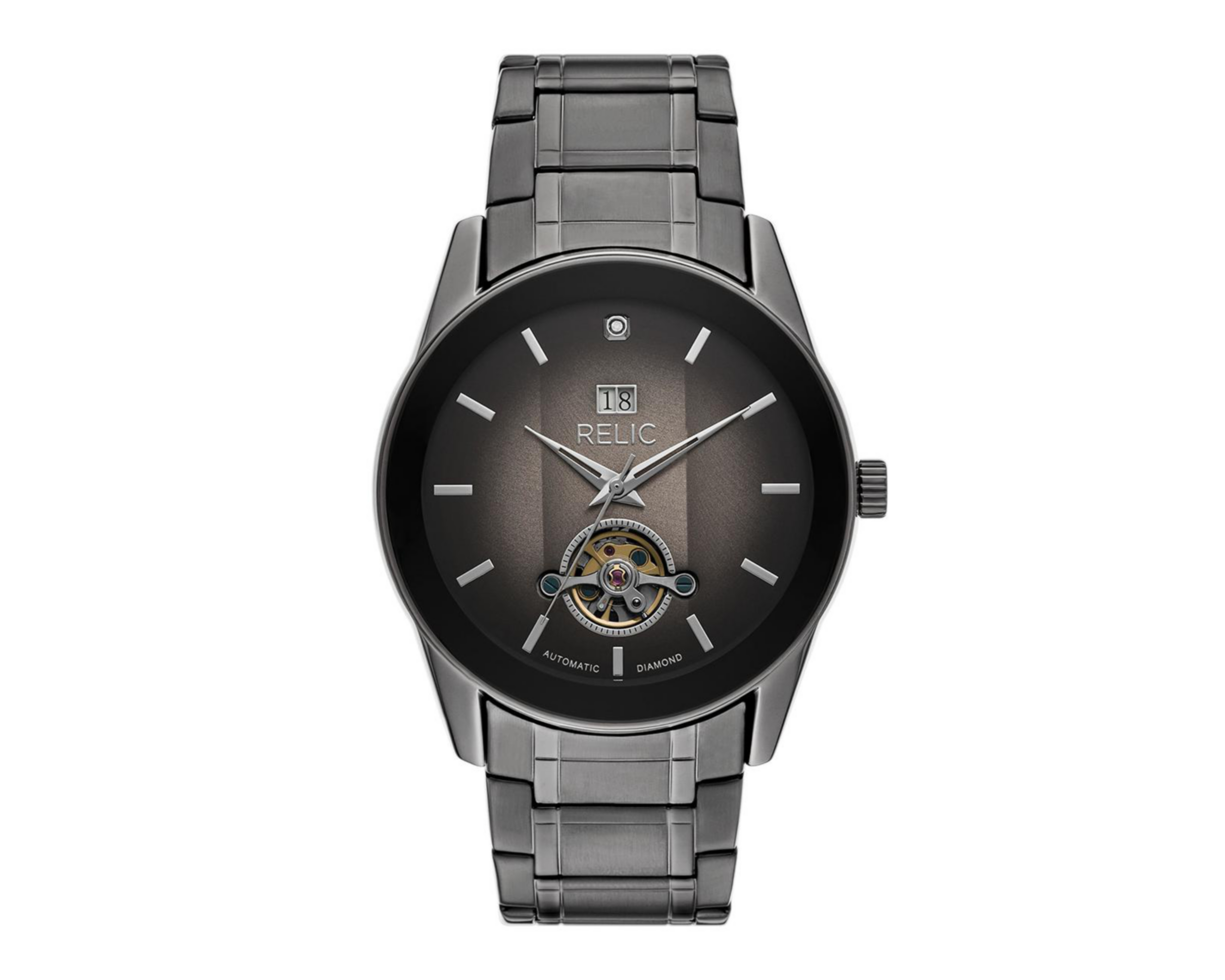 Foto 2 pulgar | Reloj para Hombre Relic Gris ZR77338