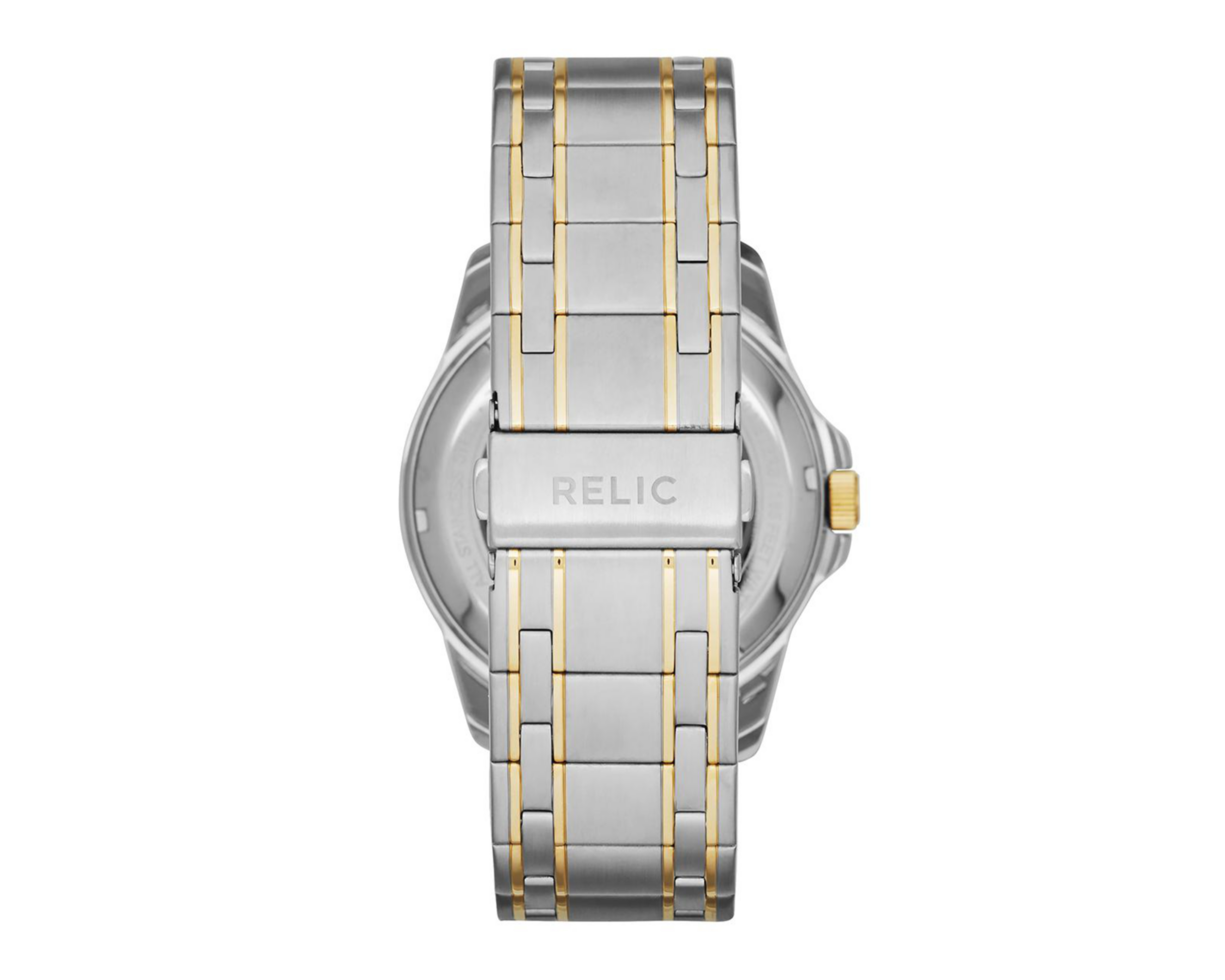 Foto 4 pulgar | Reloj para Hombre Relic Plateado ZR12109