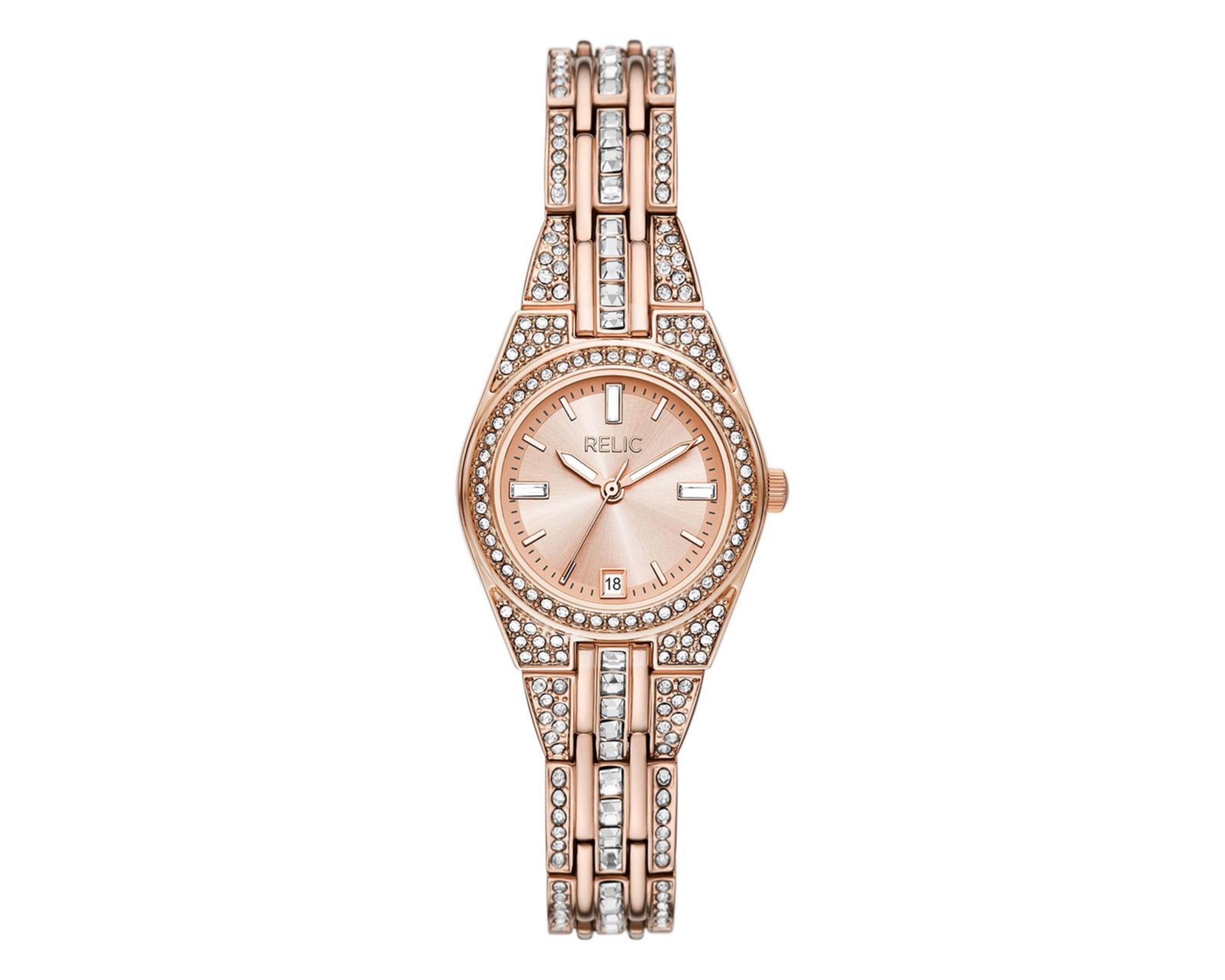 Foto 2 pulgar | Reloj para Mujer Relic Oro Rosa ZR12671