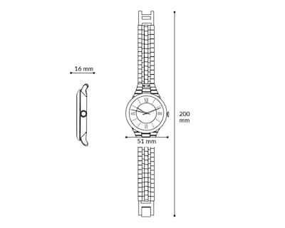 Foto 5 | Reloj para Hombre Relic Dorado ZR16035