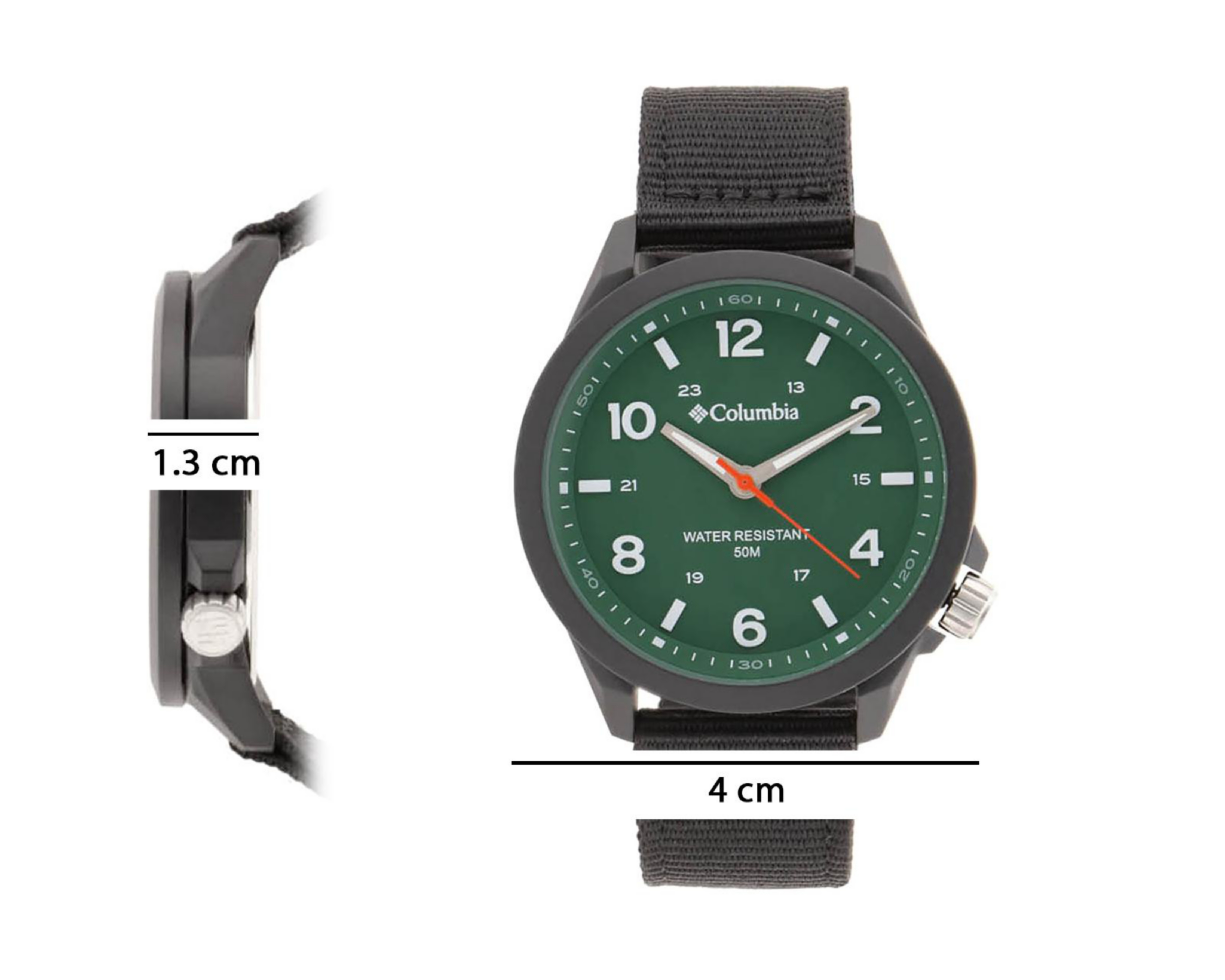 Foto 4 | Reloj para Hombre Columbia Negro CSS10-115M