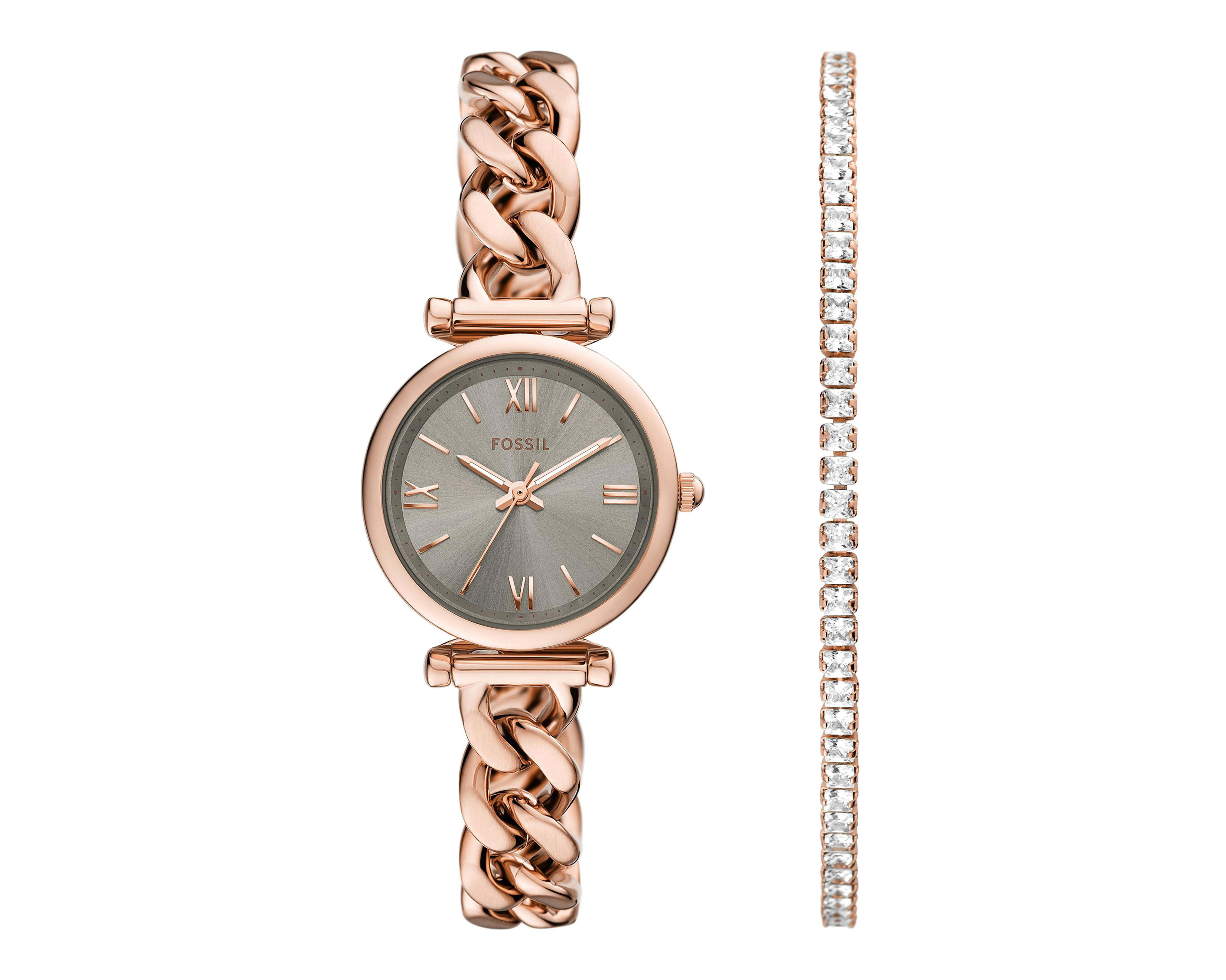 Foto 1 | Reloj para Mujer Fossil ES5378SET con 1 Accesorio