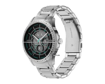 Foto 7 | Reloj para Hombre Armani Exchange Plateado AX2459