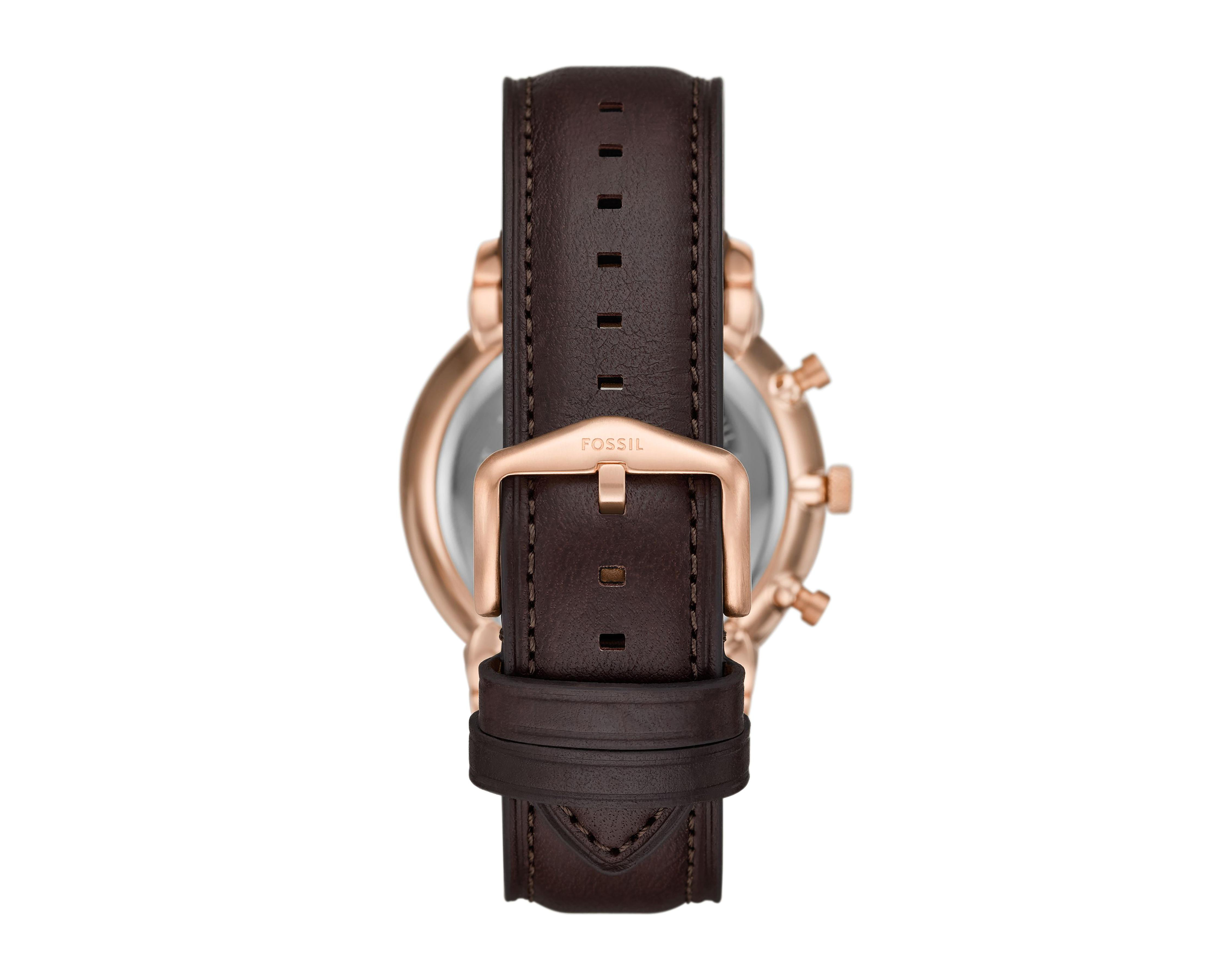 Foto 4 pulgar | Reloj para Hombre Fossil FS6073 Café