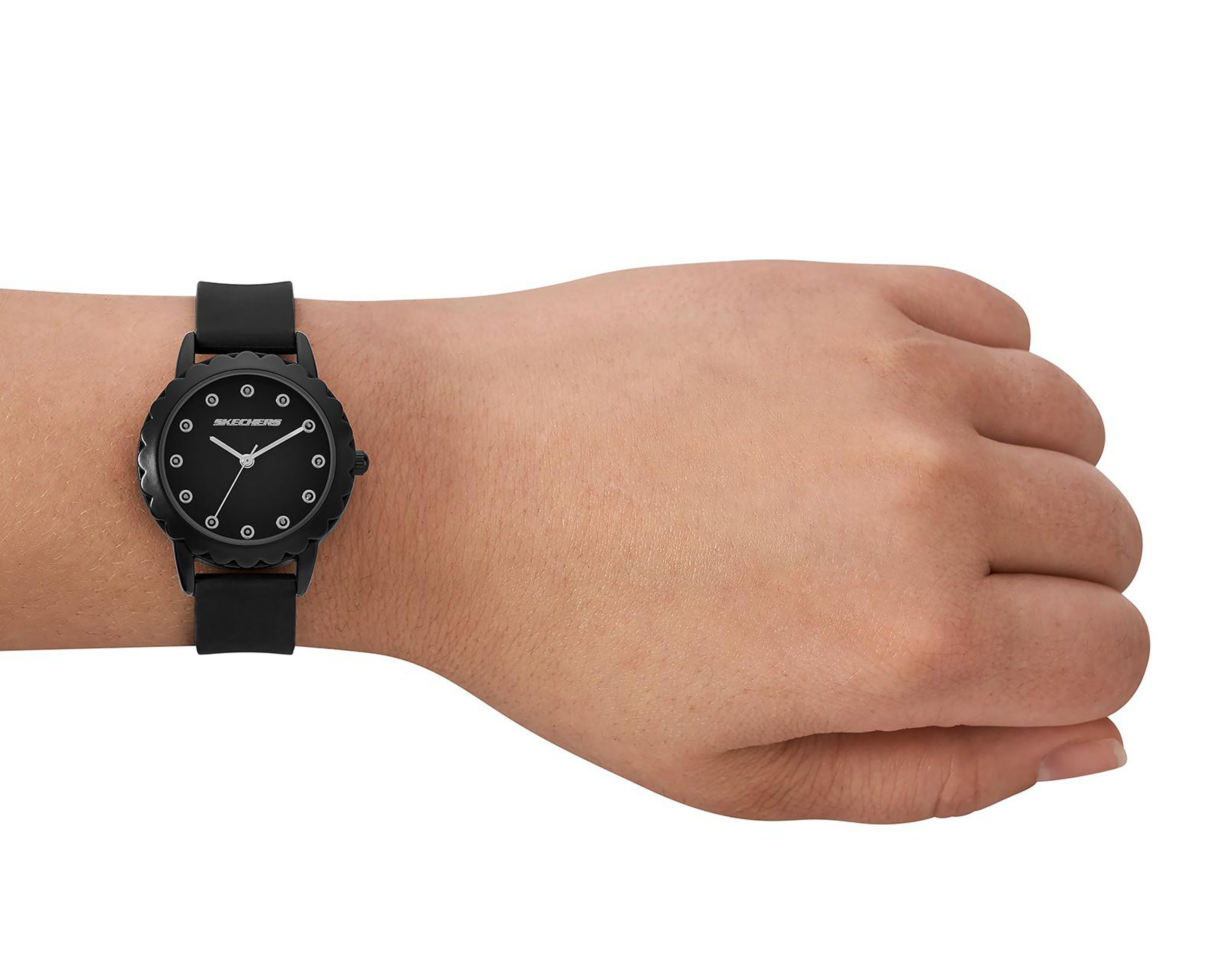 Foto 6 pulgar | Reloj para Mujer Skechers Negro SR6304