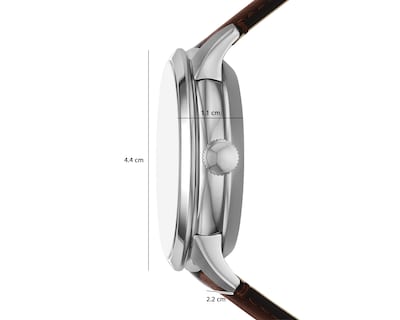 Foto 6 | Reloj para Hombre Fossil Café ME3266