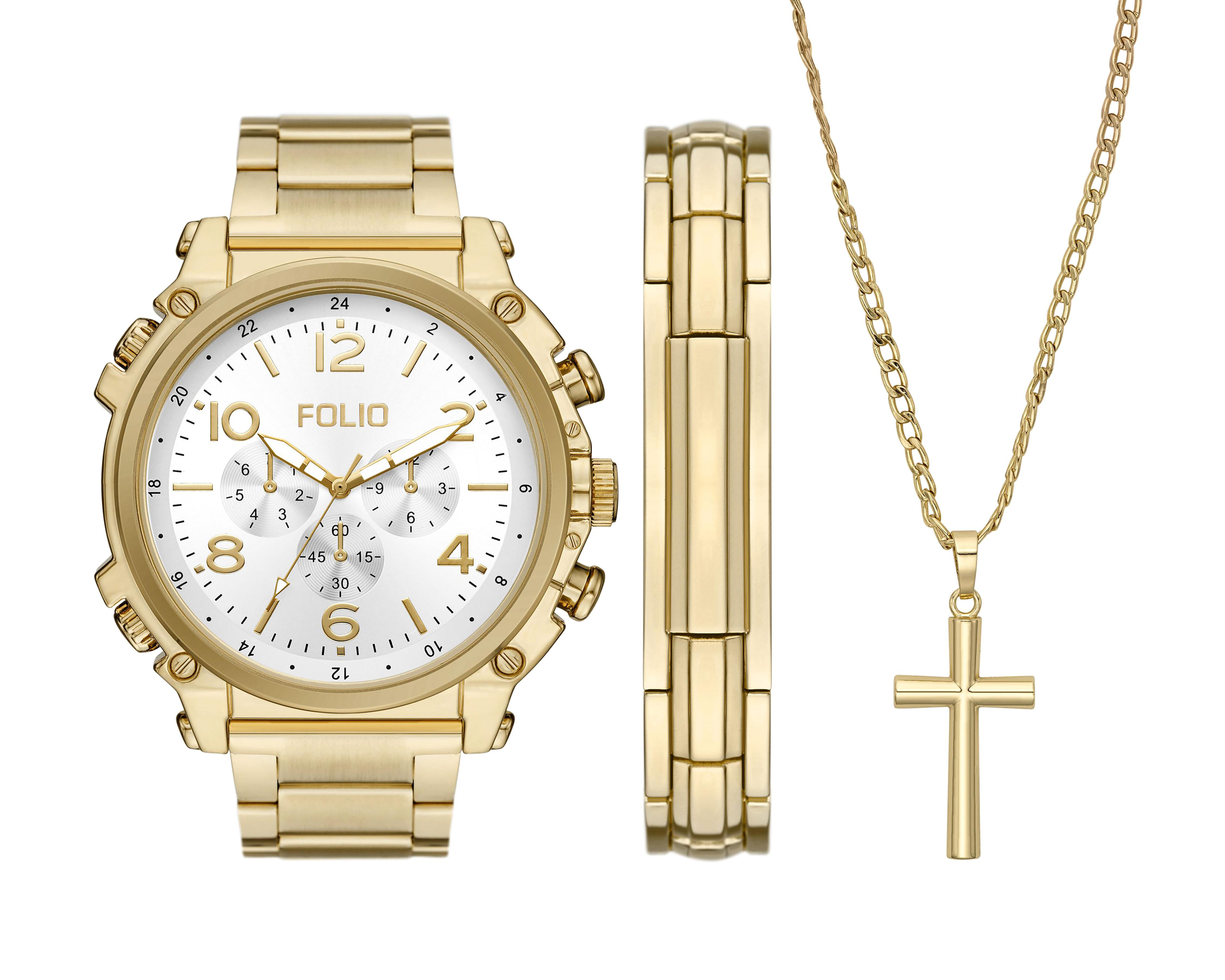 Reloj para Hombre Folio FMDFL6055 con 2 Accesorios