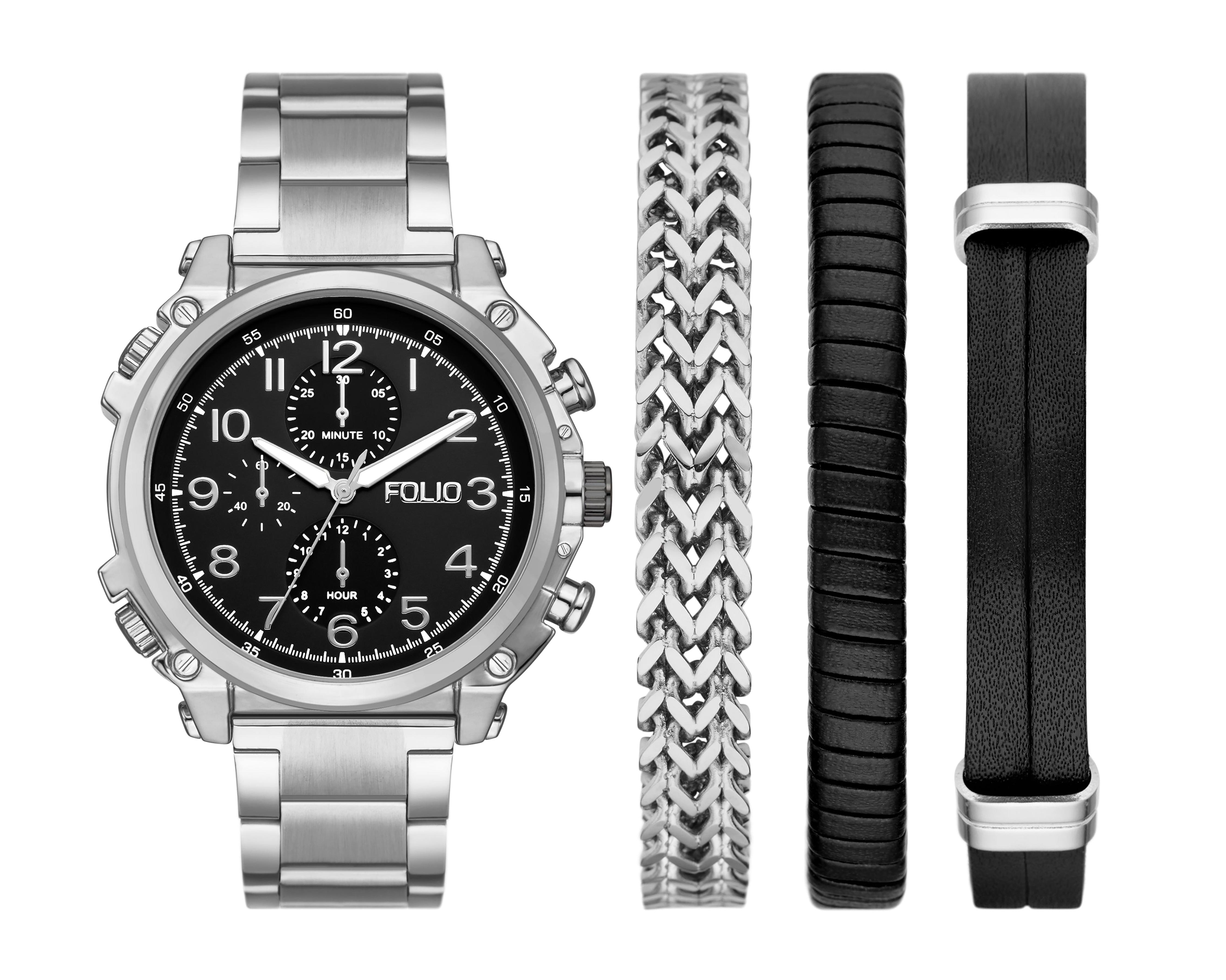 Foto 1 | Reloj para Hombre Folio FMDFL6054 con 3 Accesorios