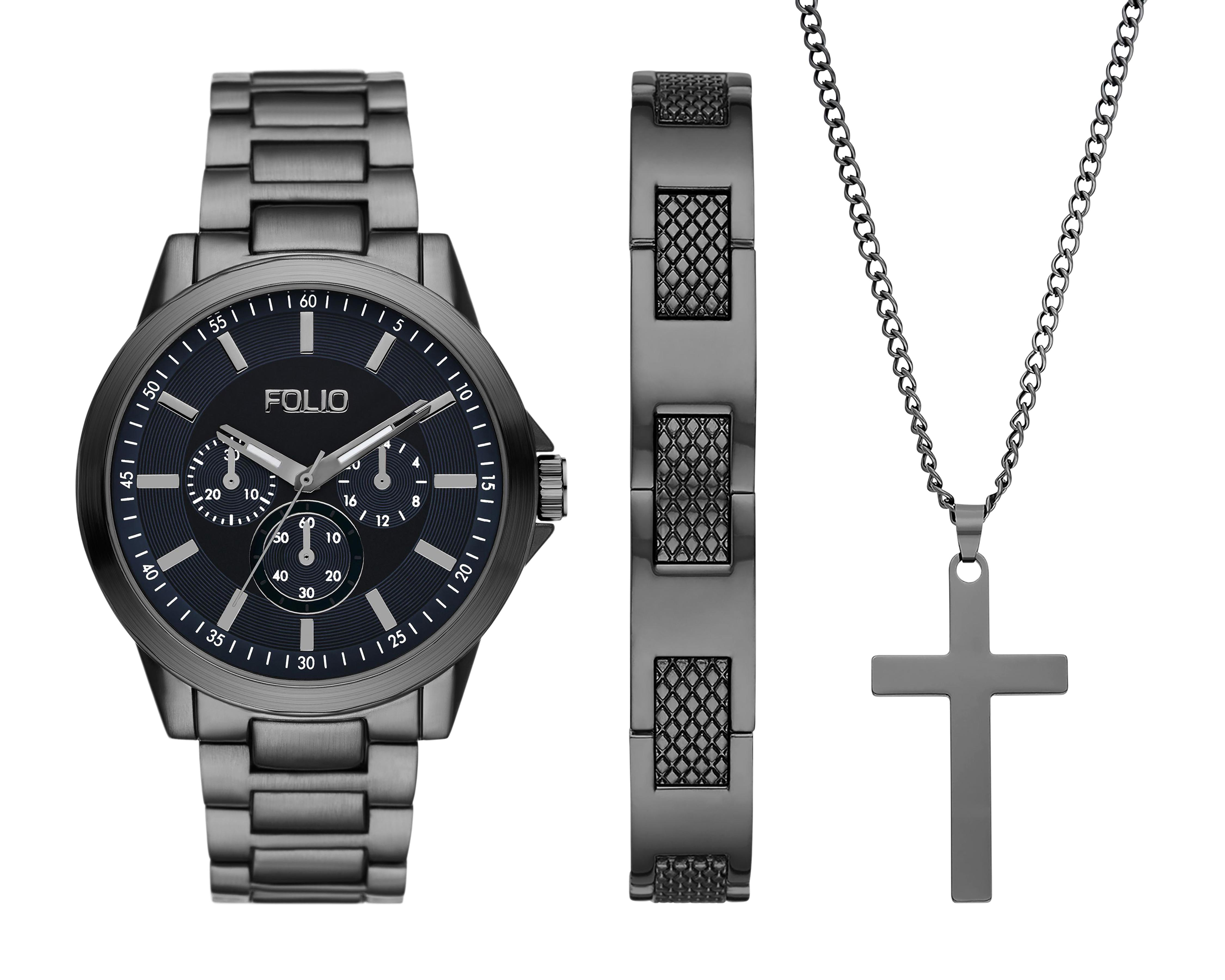 Reloj para Hombre Folio FMDFL6059 con 2 Accesorios