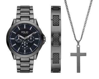 Foto 1 | Reloj para Hombre Folio FMDFL6059 con 2 Accesorios