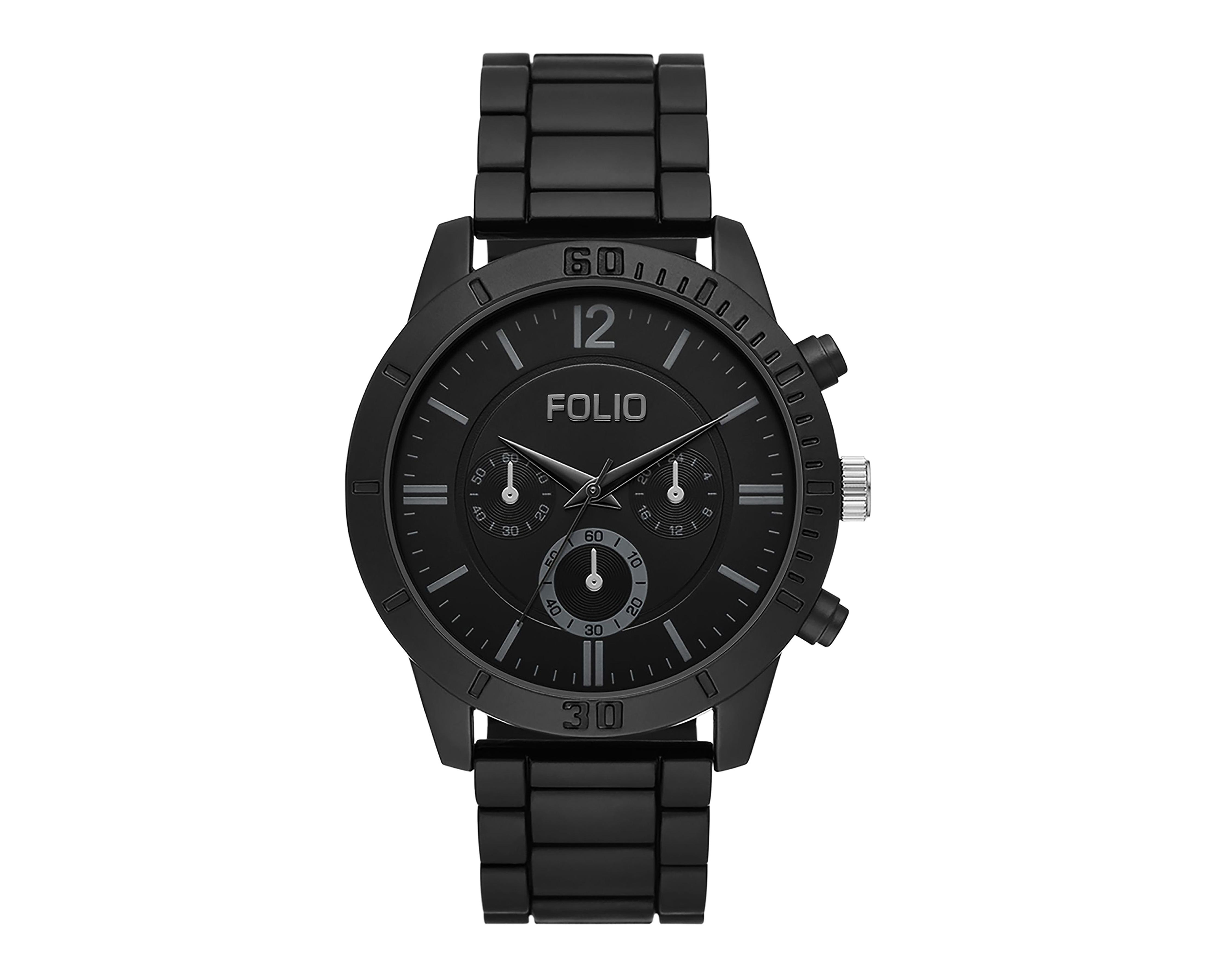 Foto 2 | Reloj para Hombre Folio FMDFL6056 con 3 Accesorios