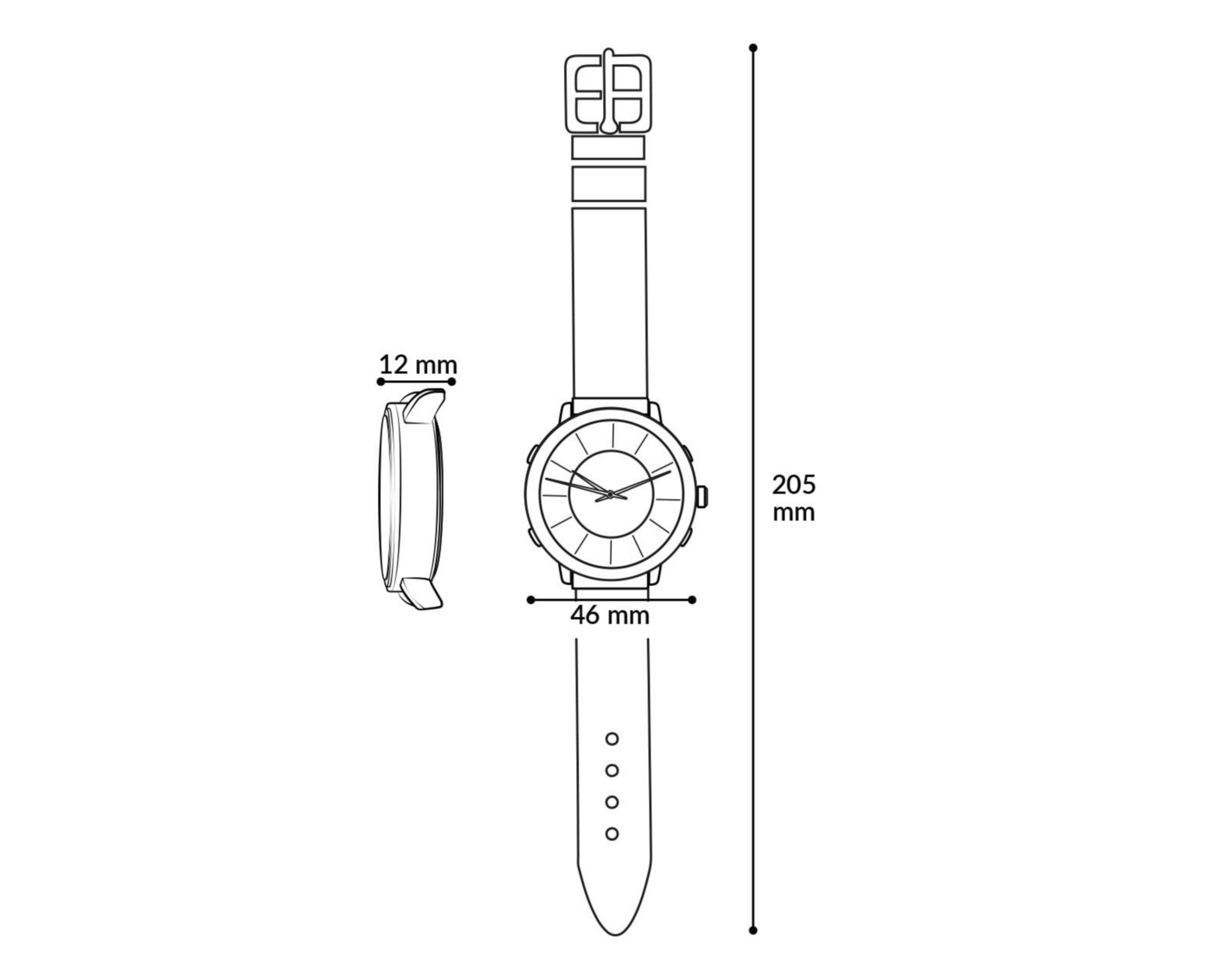 Foto 7 | Reloj para Hombre Skechers SR9118 con 4 Accesorios