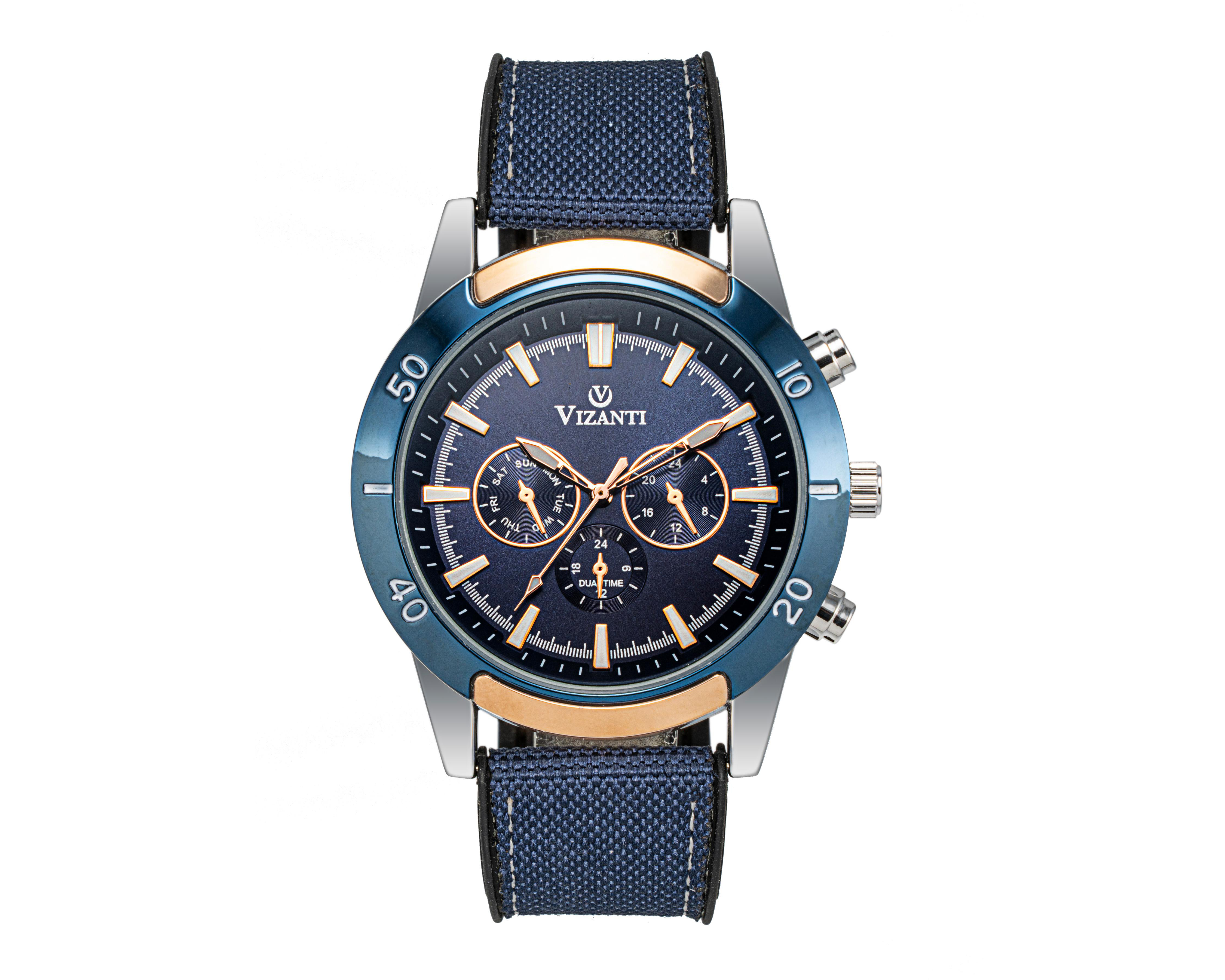 Reloj para Hombre Vizanti Azul VC4059AZ