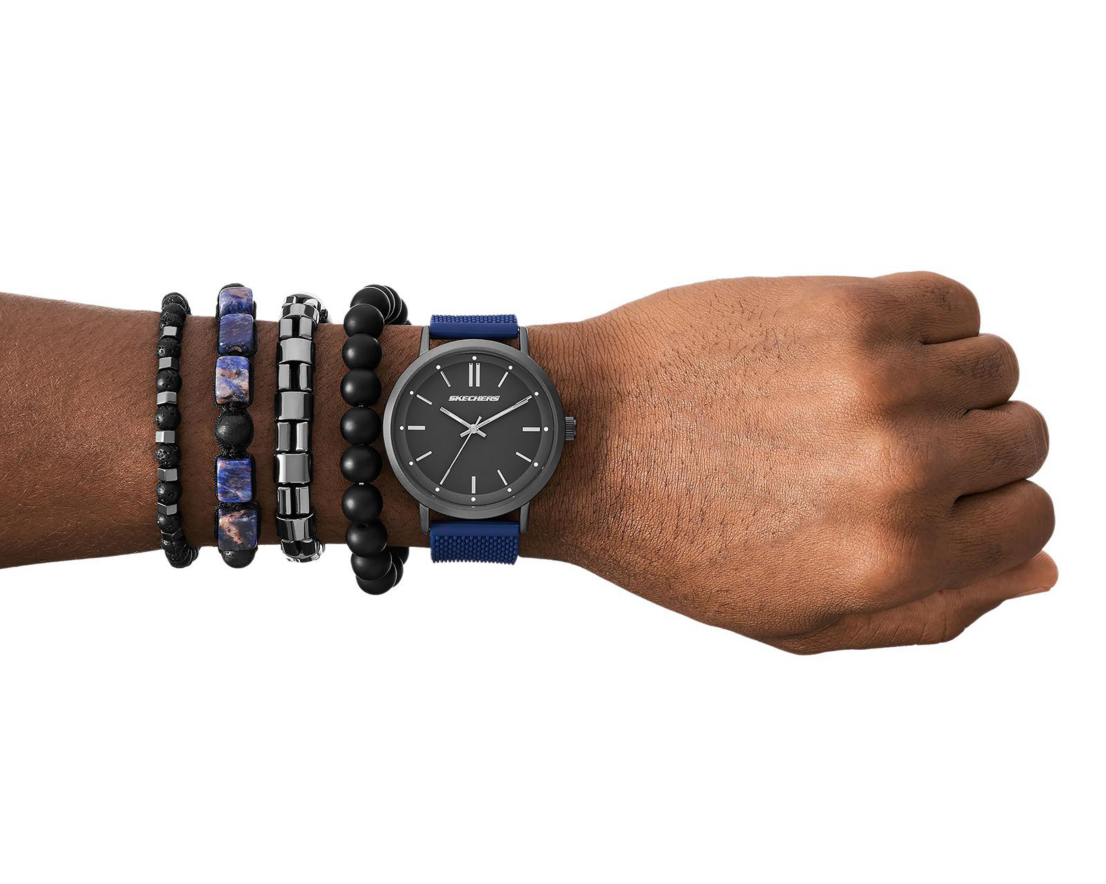 Foto 6 | Reloj para Hombre Skechers SR9123 con 4 Accesorios
