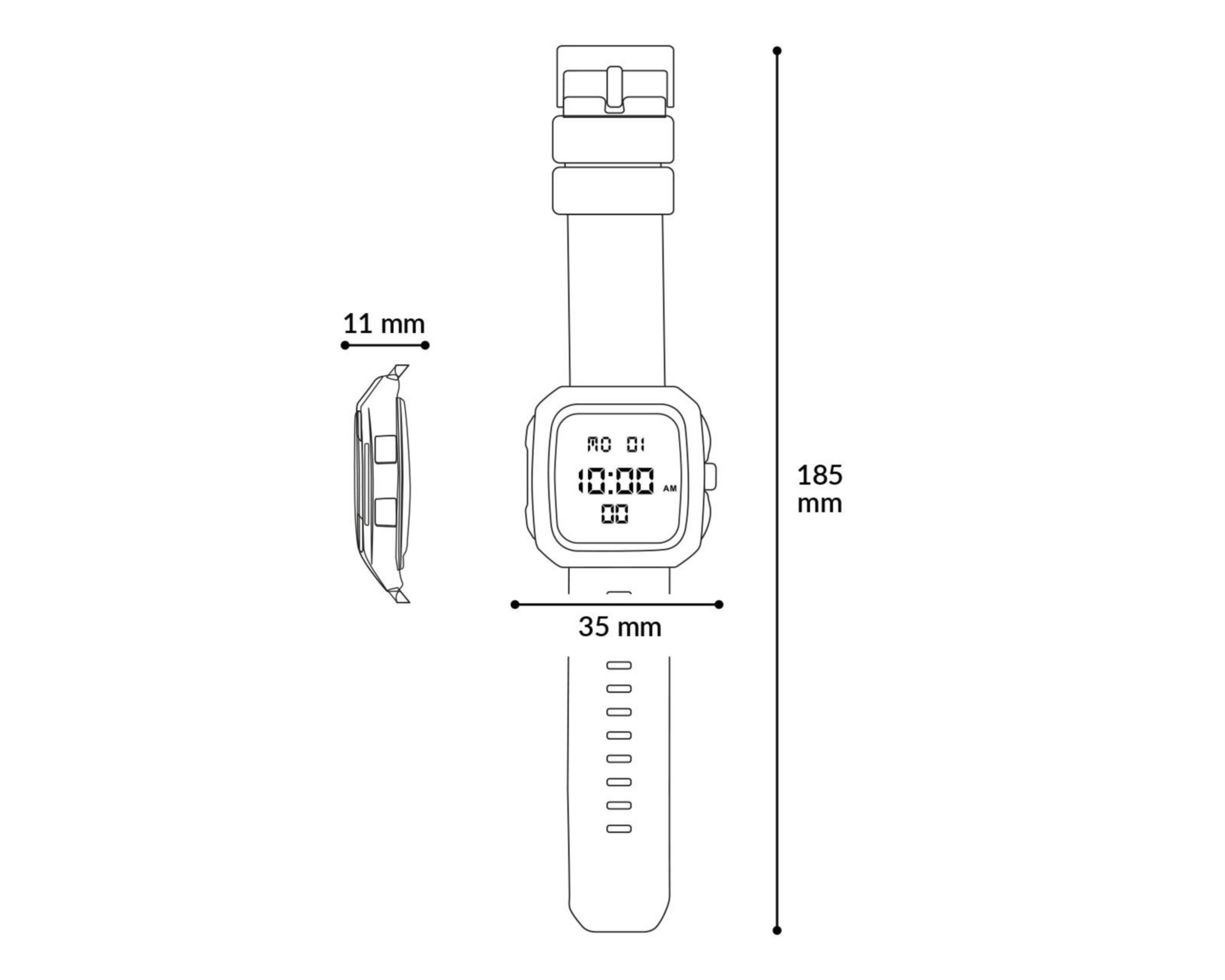 Foto 9 pulgar | Reloj para Mujer Skechers SR6313 Blanco