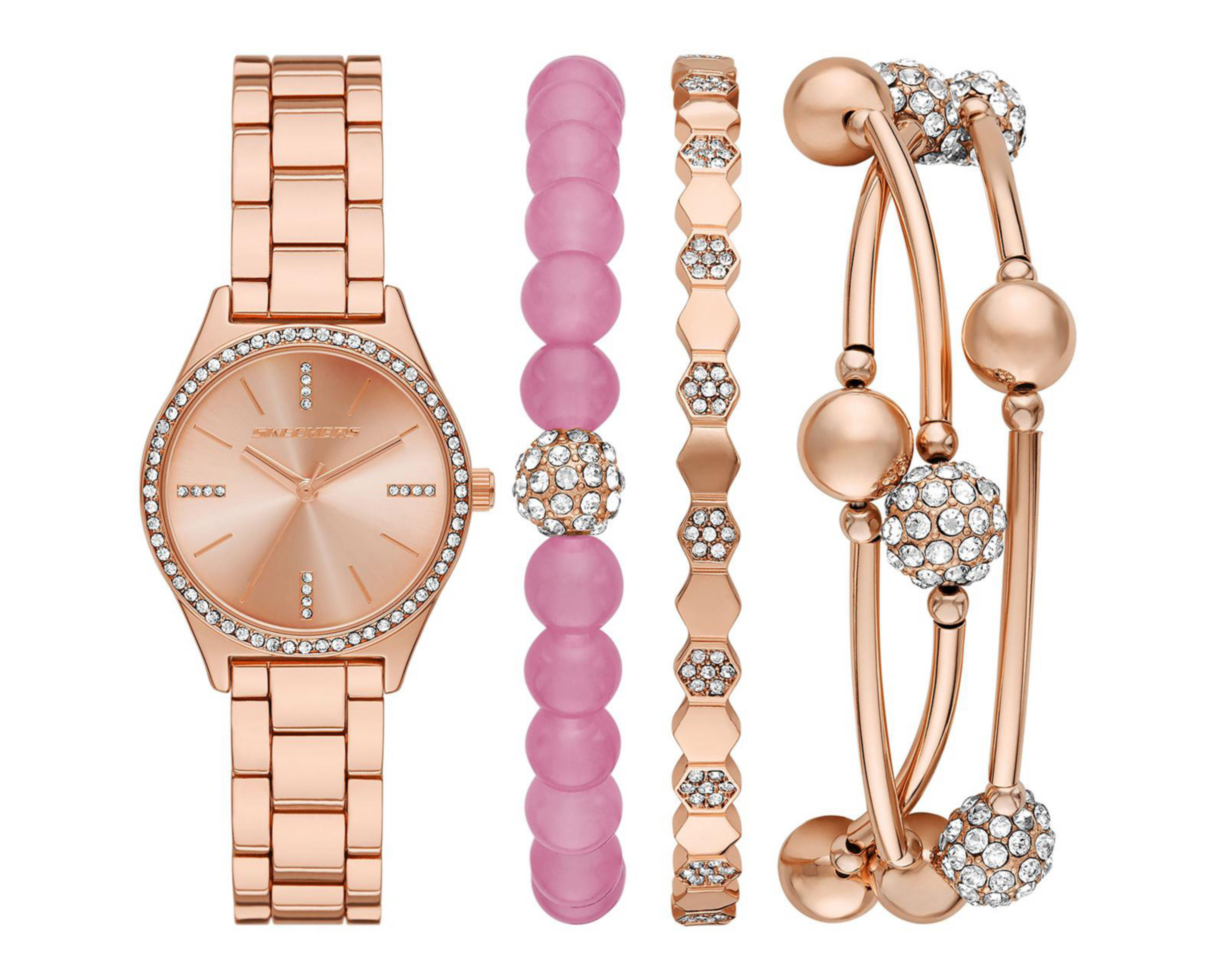 Foto 2 pulgar | Reloj para Mujer Skechers SR9107 con 3 Accesorios