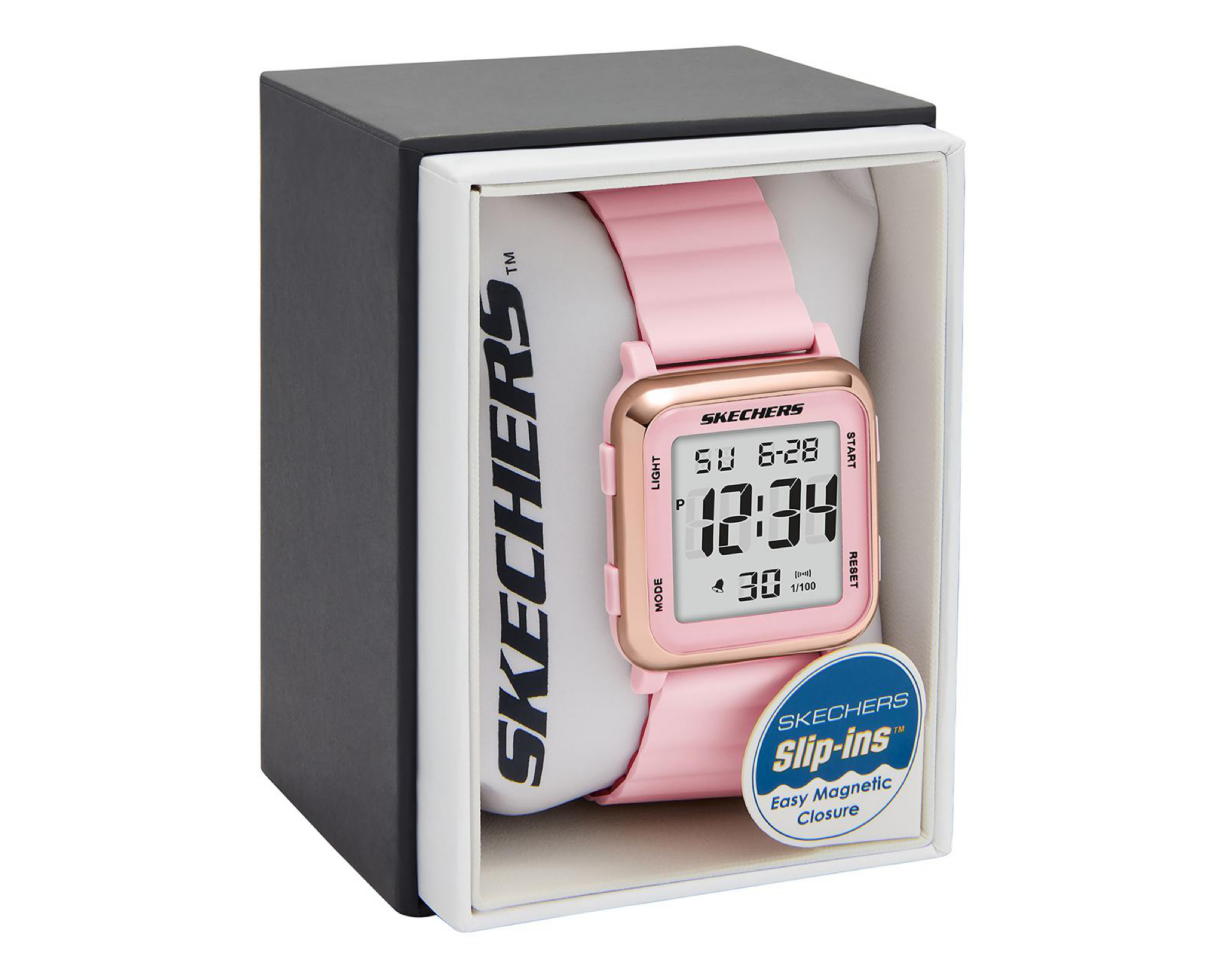 Foto 7 pulgar | Reloj para Mujer Skechers SR6312 Rosa
