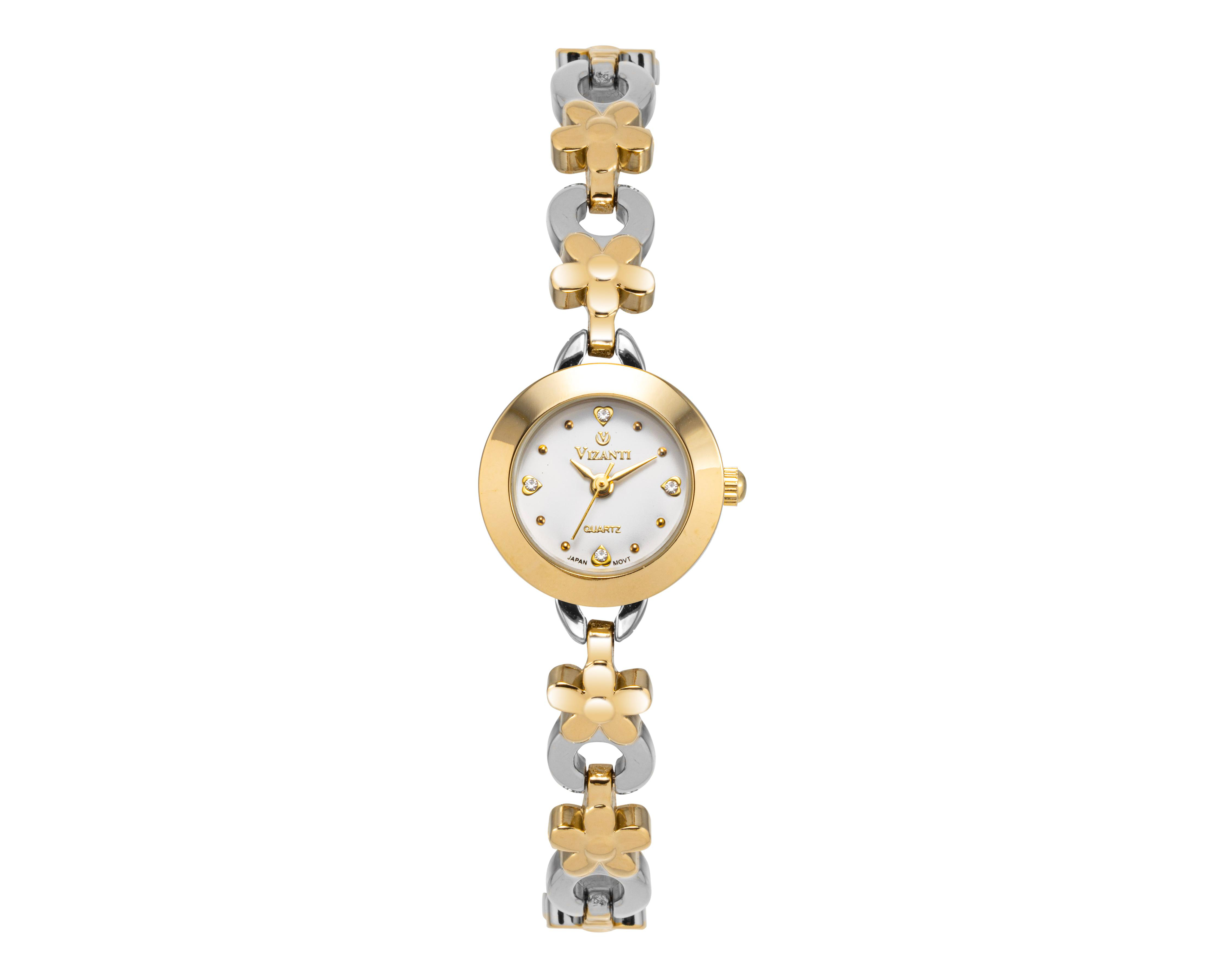 Reloj para Mujer Vizanti Plateado Dorado RVTR3494