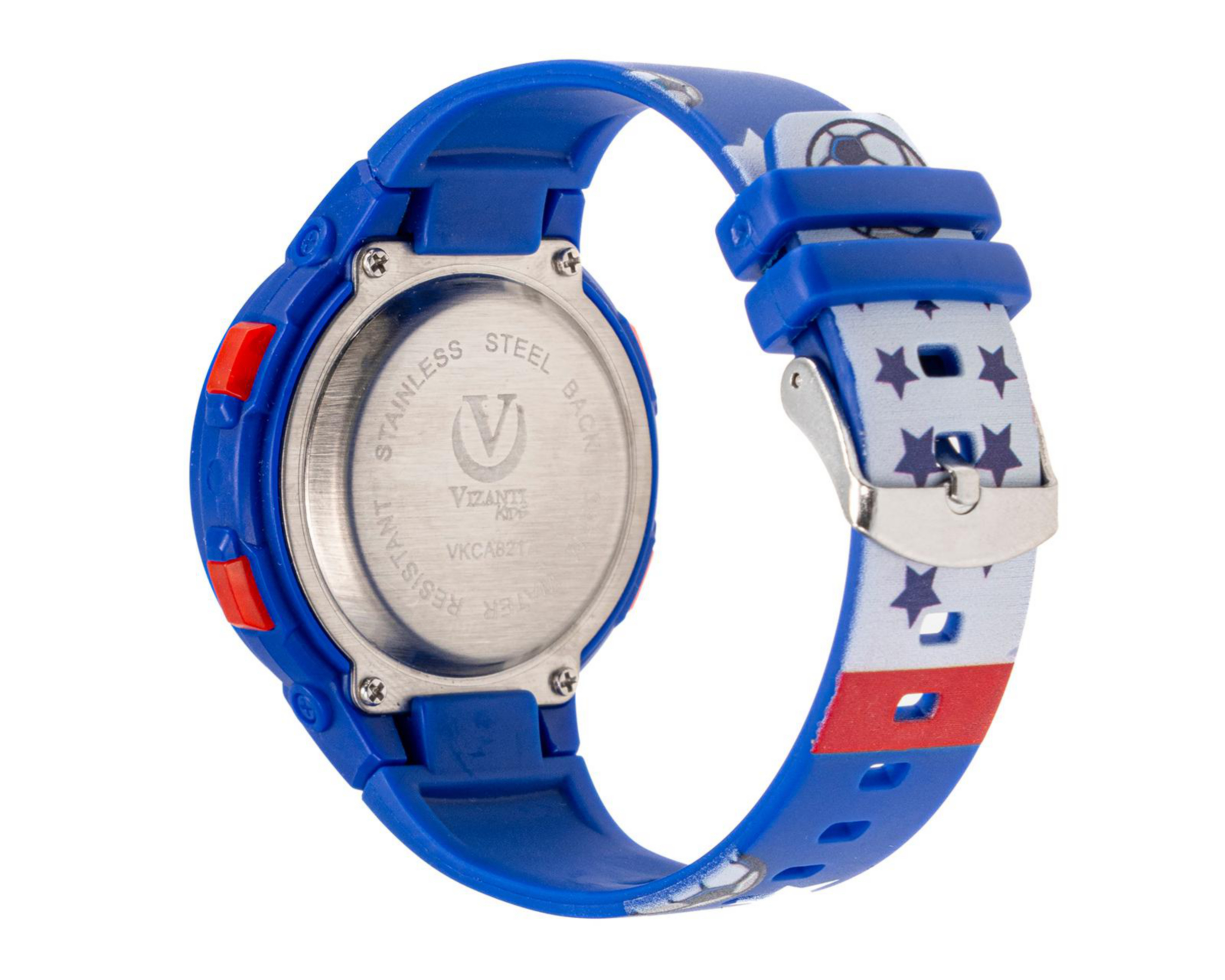 Foto 5 pulgar | Reloj Infantil Vizanti Kids Azul VKCA8217