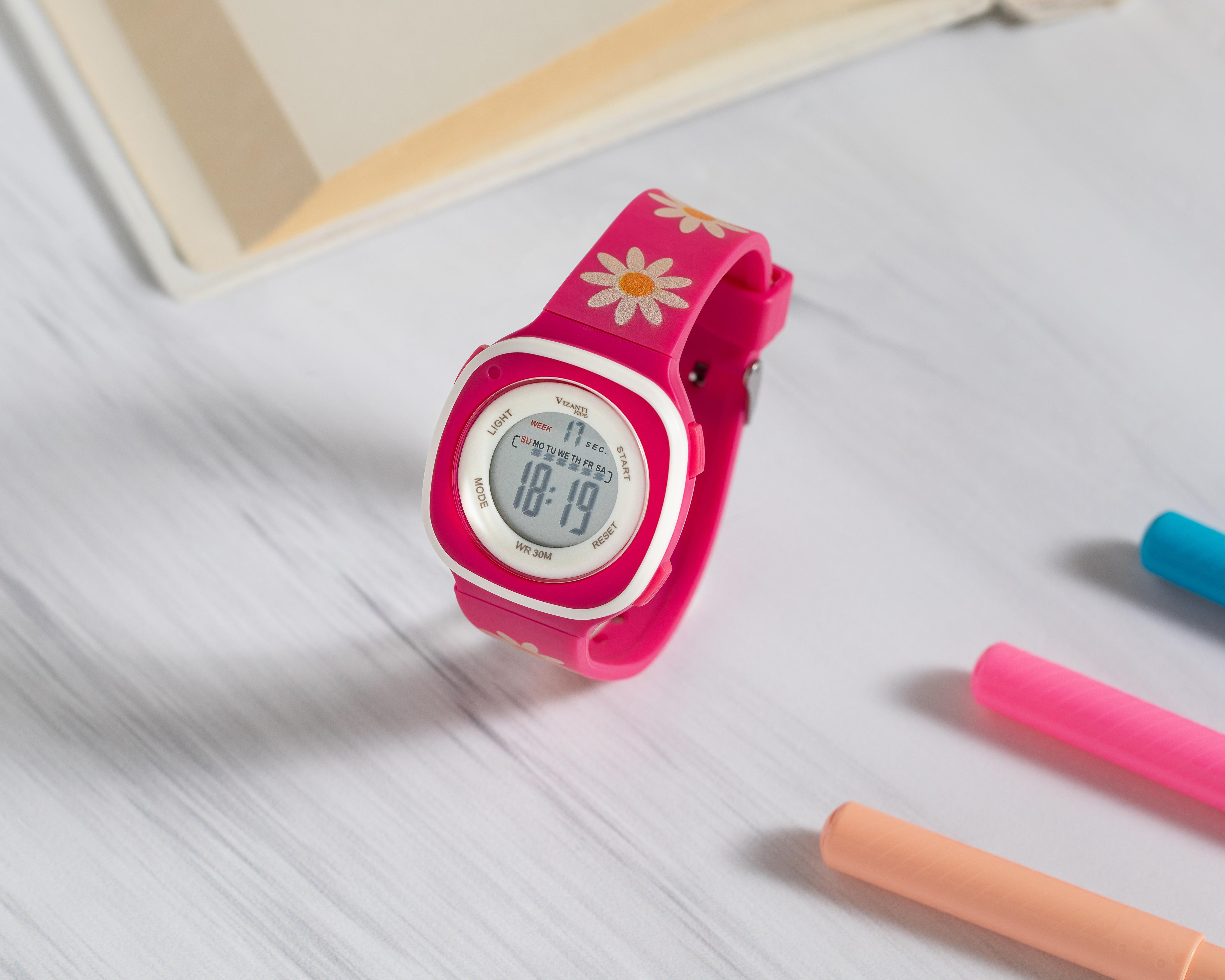 Foto 7 pulgar | Reloj para Niña Vizanti Kids Rosa VKFR2207
