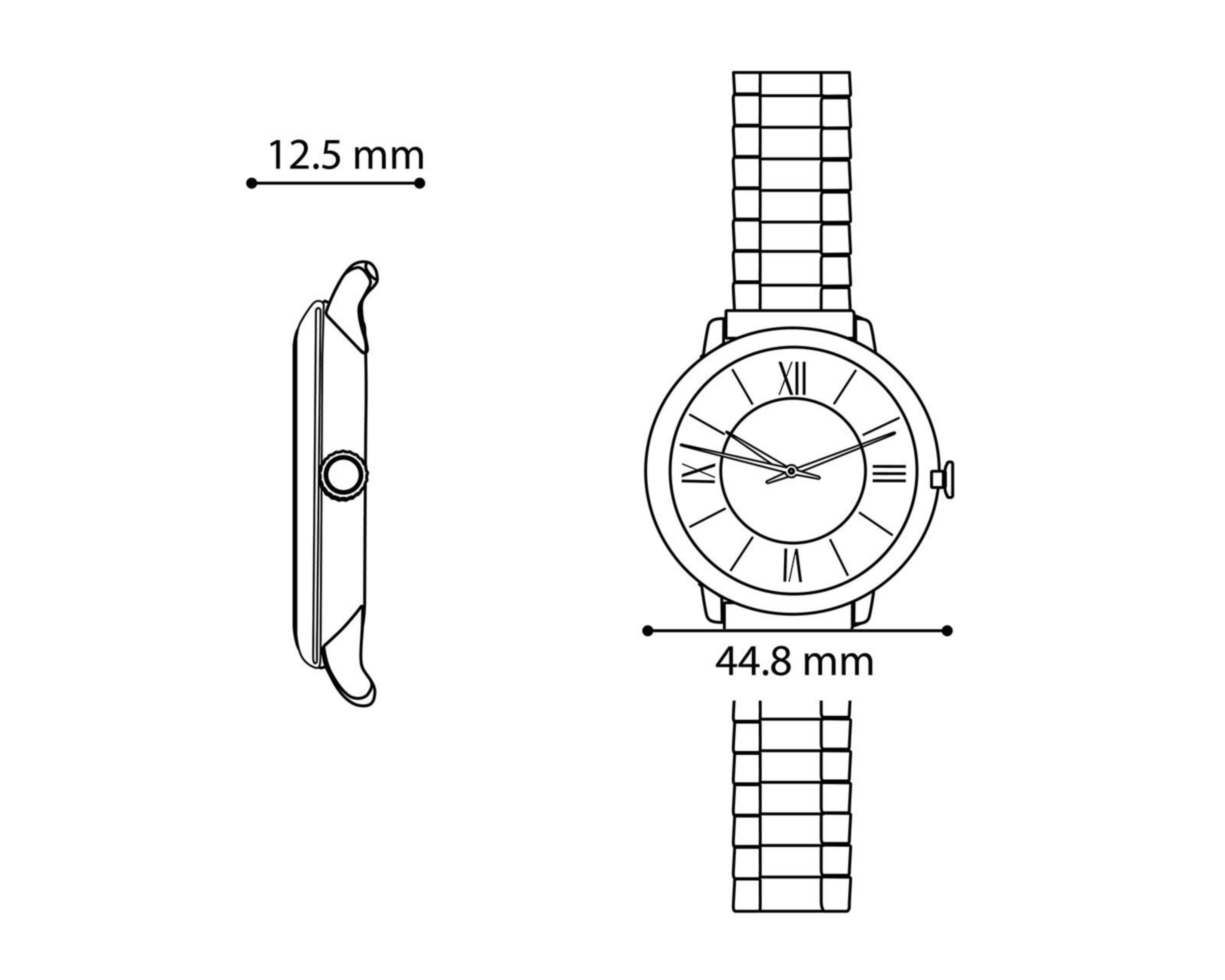 Foto 5 pulgar | Reloj para Hombre Bulova Plateado 98B437