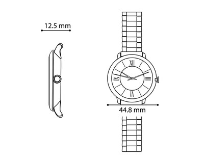 Foto 4 | Reloj para Hombre Bulova Plateado 98B437