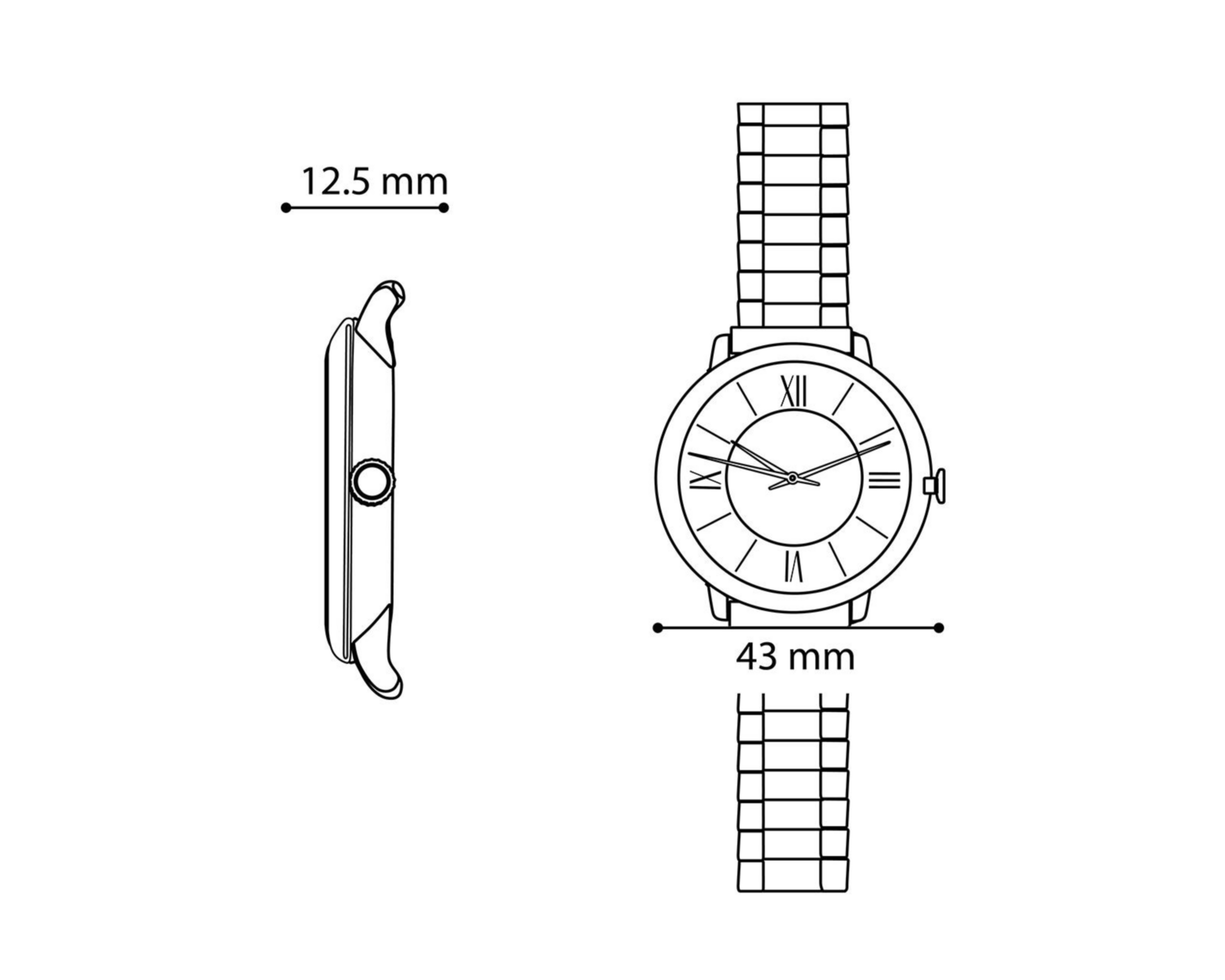 Foto 5 pulgar | Reloj para Hombre Bulova Plateado 96D155