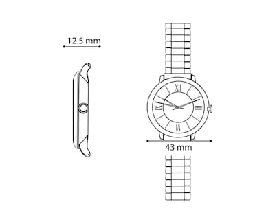 Foto 4 | Reloj para Hombre Bulova Plateado 96D157