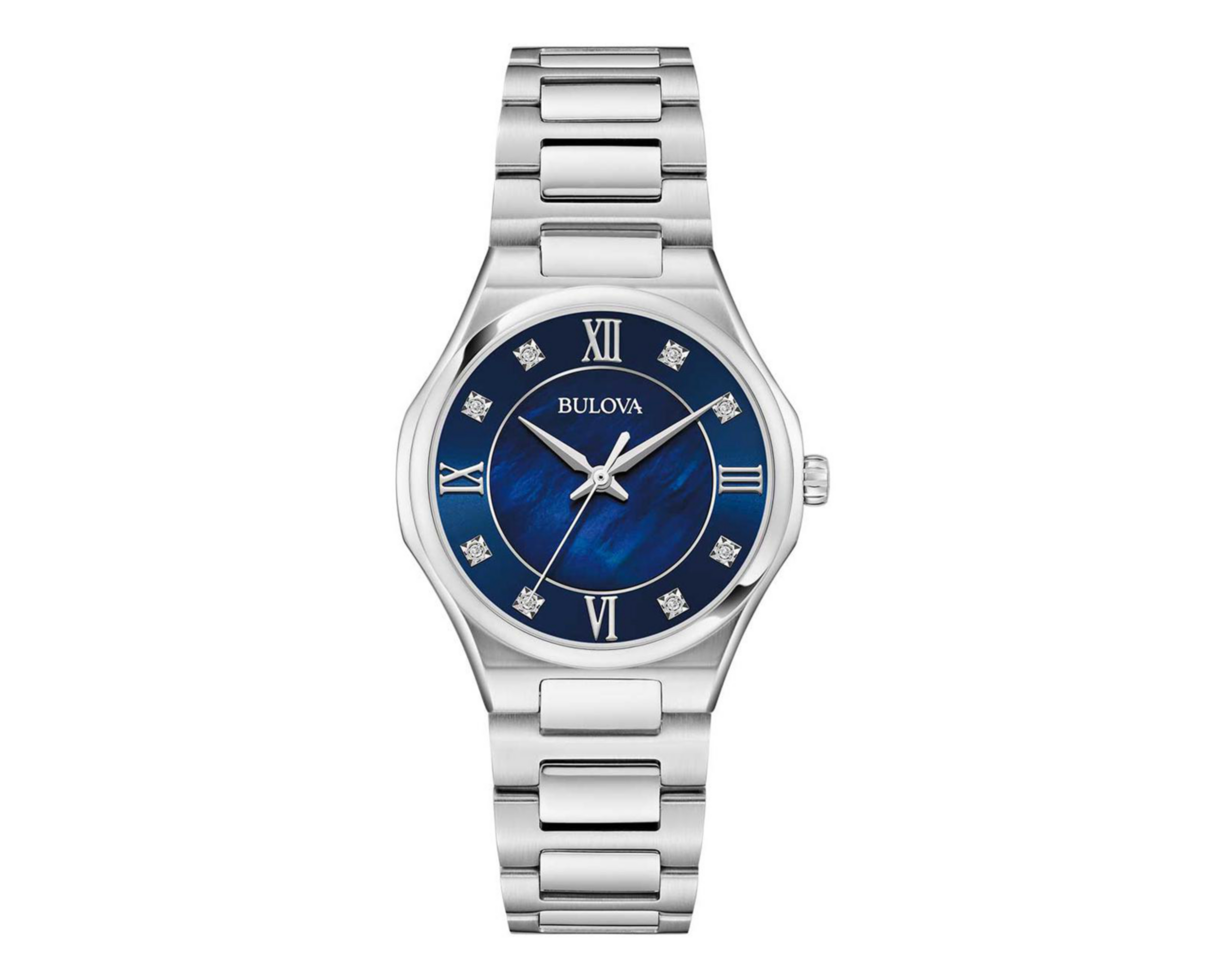 Reloj para Mujer Bulova Plateado 96P257