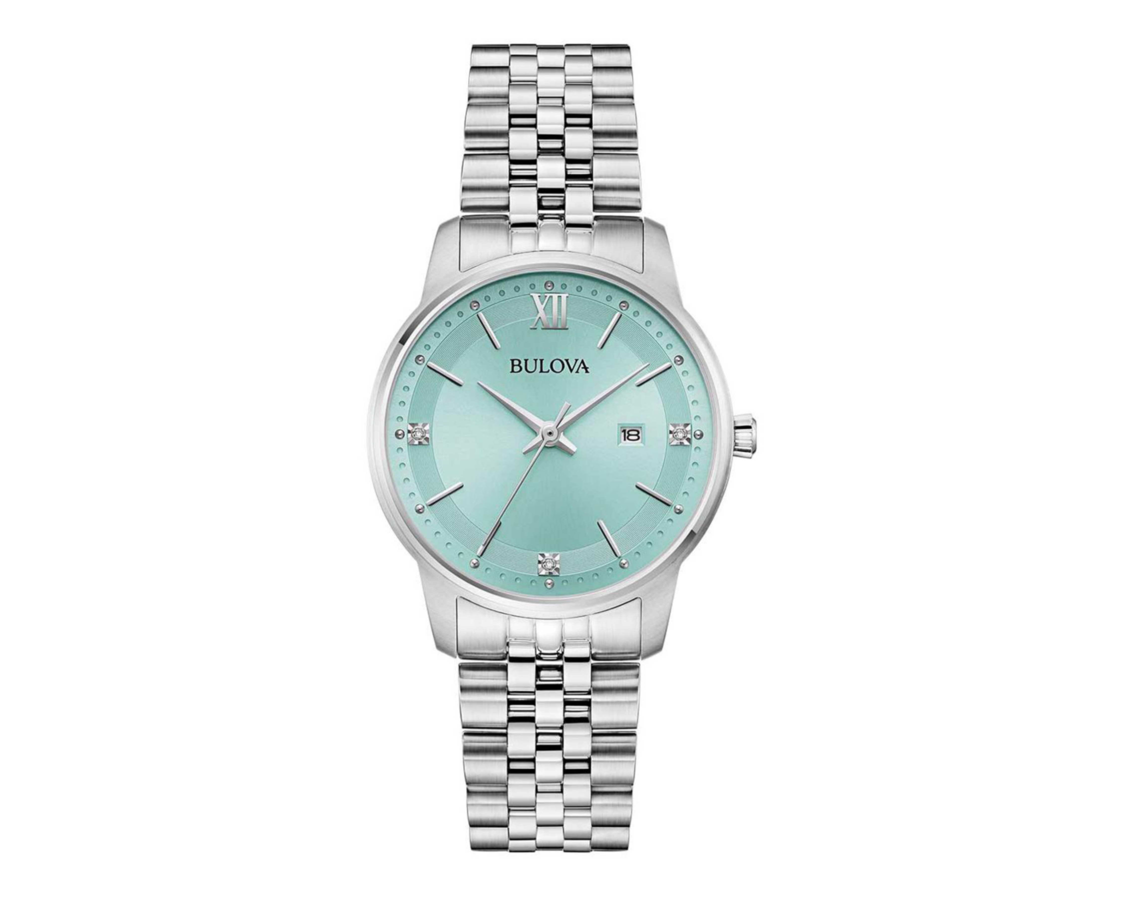 Reloj para Mujer Bulova Plateado 96P259