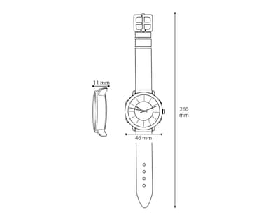 Foto 4 | Reloj para Hombre CAT Plateado CAK.149.11.127