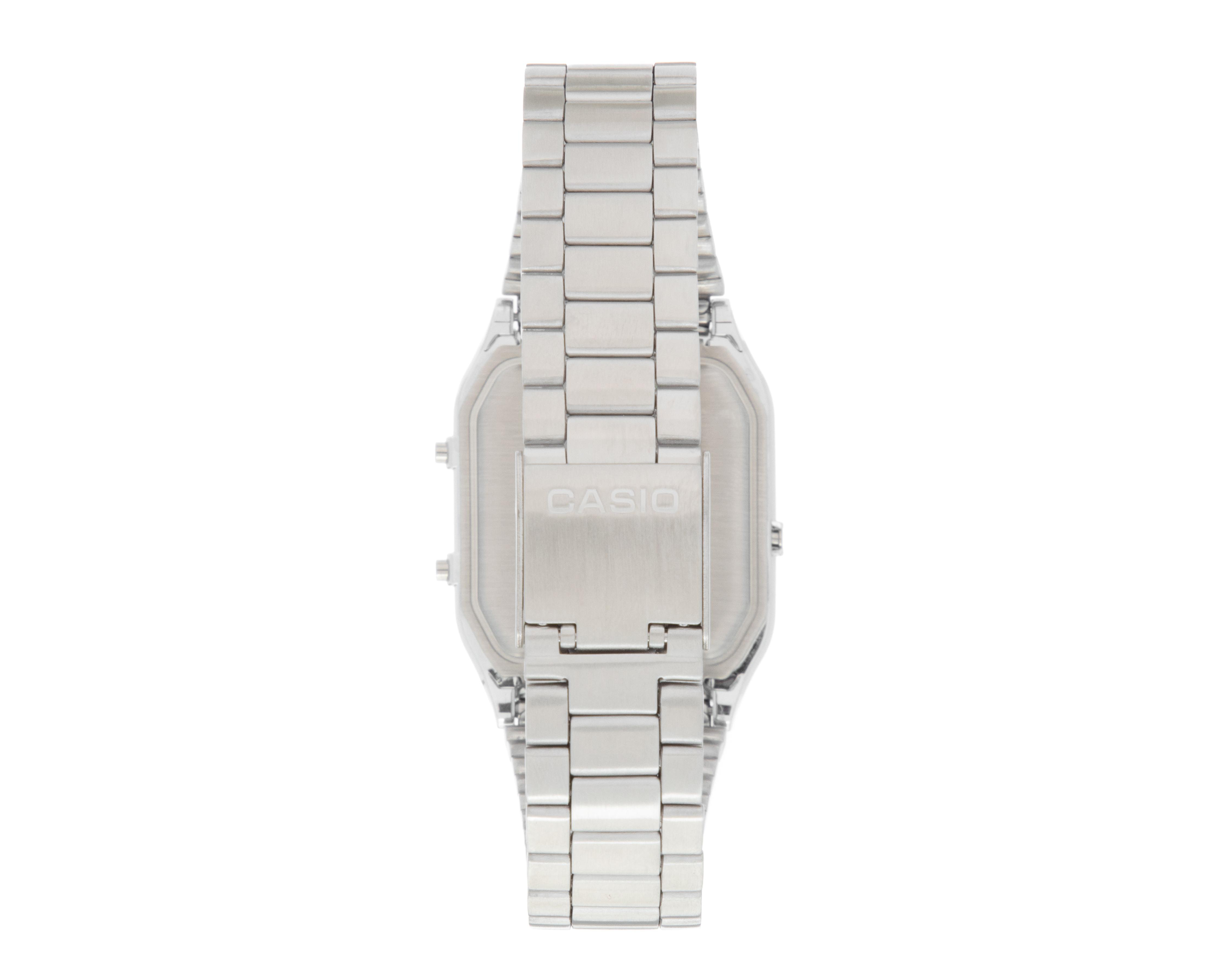 Foto 4 pulgar | Reloj Casio Unisex AQ-230A-3AMQY Plateado