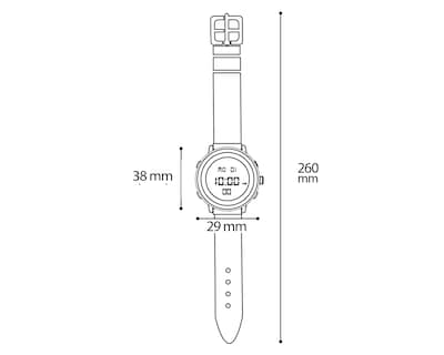 Foto 6 | Reloj Casio Unisex AQ-230A-3AMQY Plateado